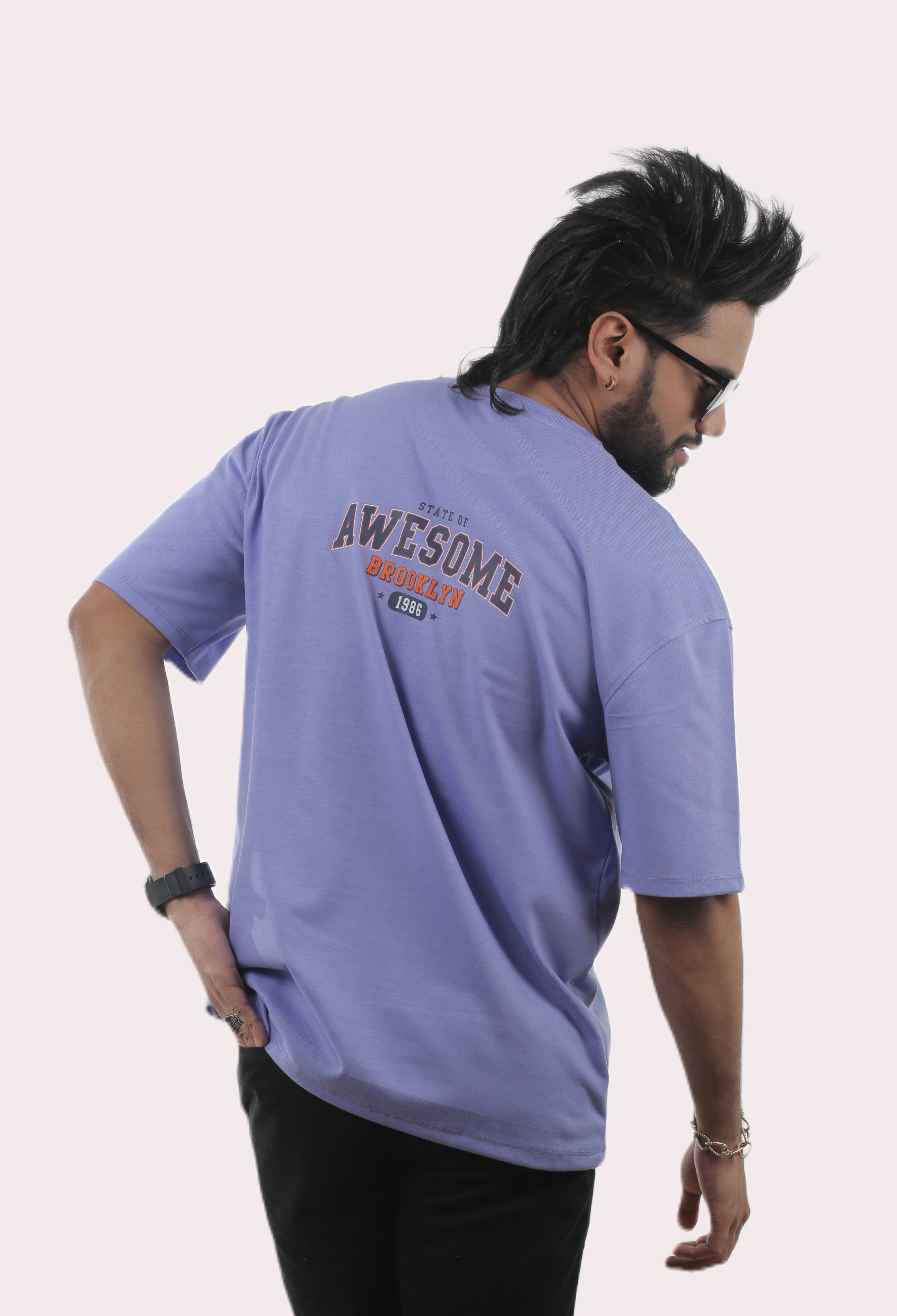 Awesome Brooklyn Unisex Oversized Tee