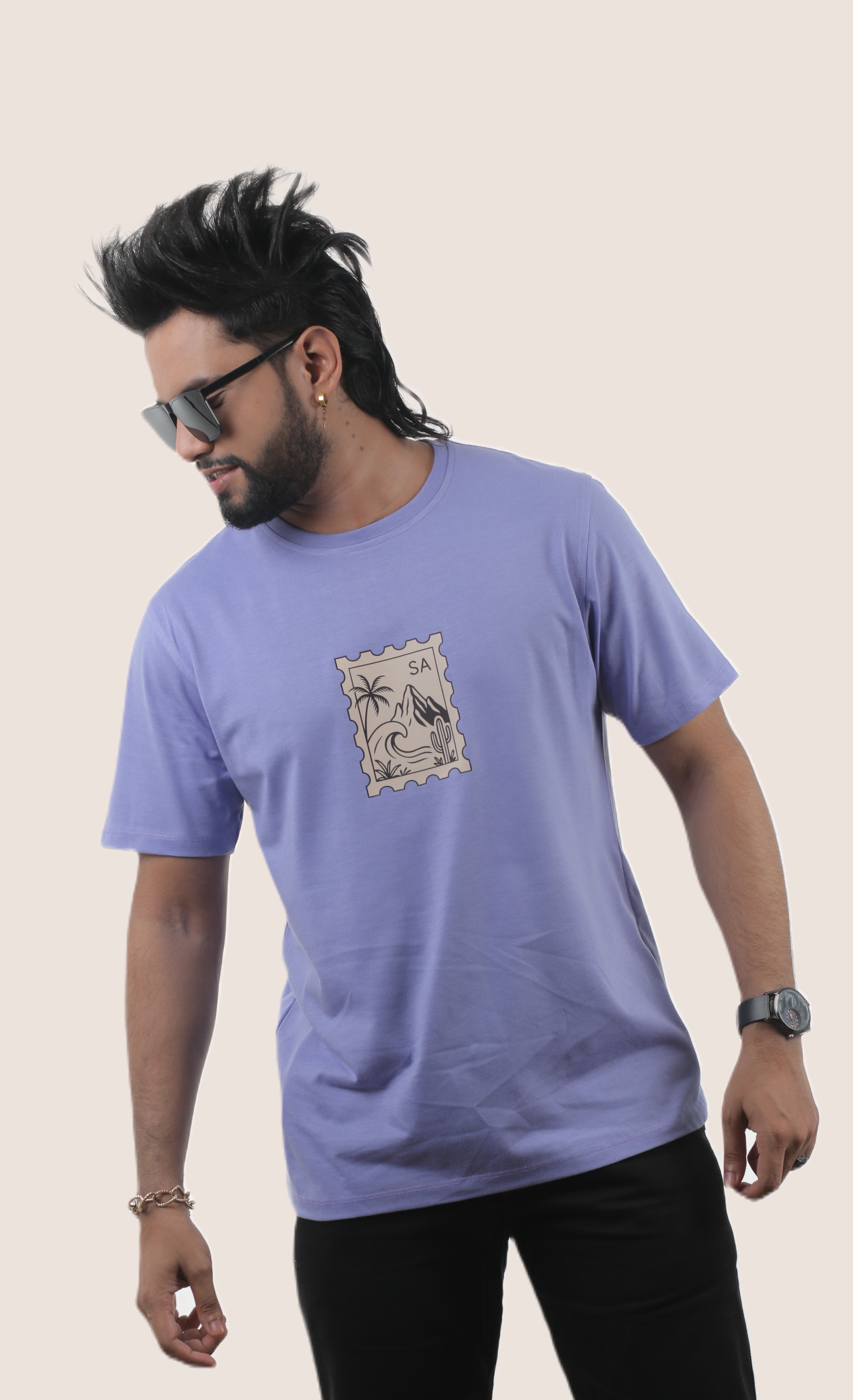 Desert Stamp Graphic Unisex Tee