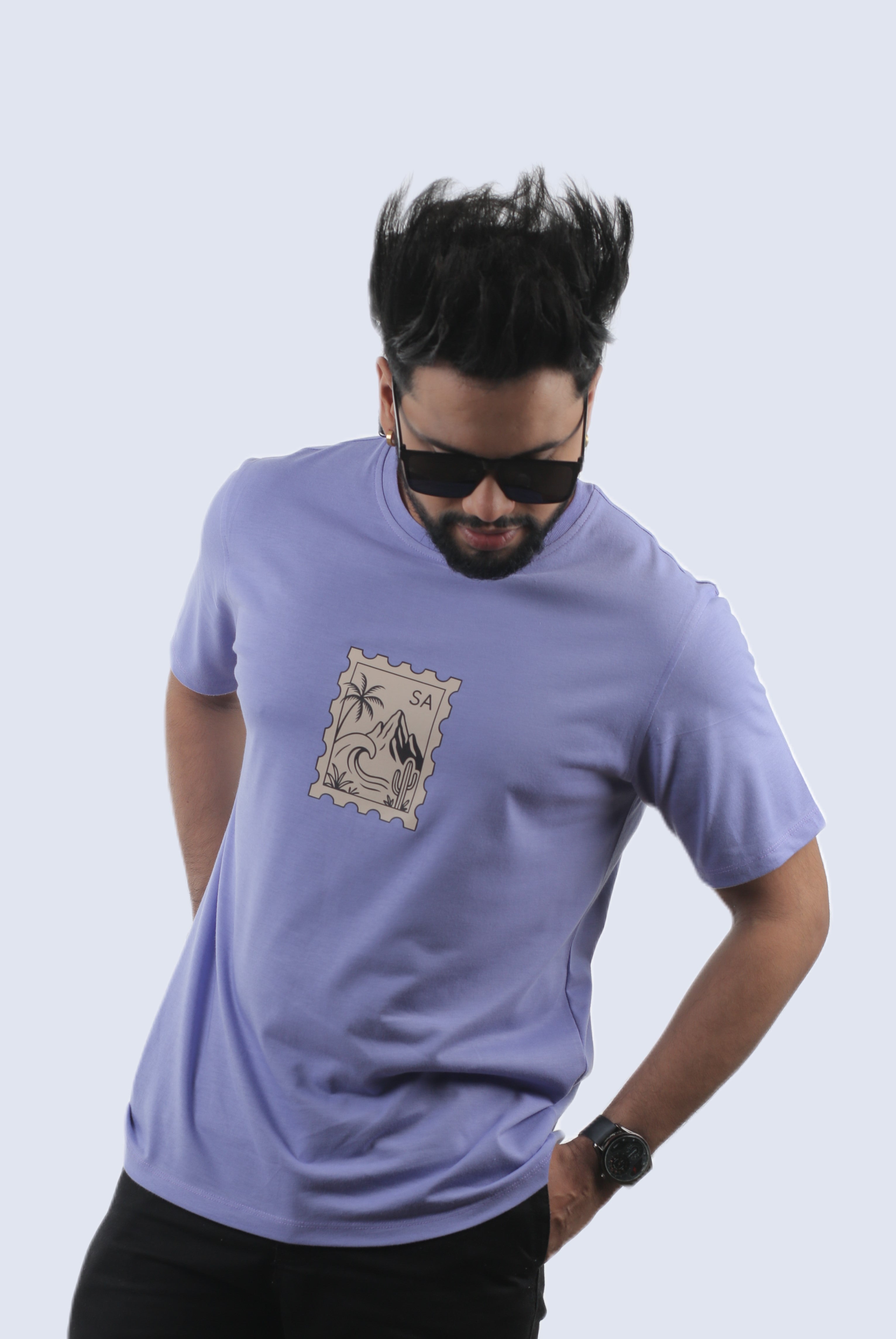 Desert Stamp Graphic Unisex Tee