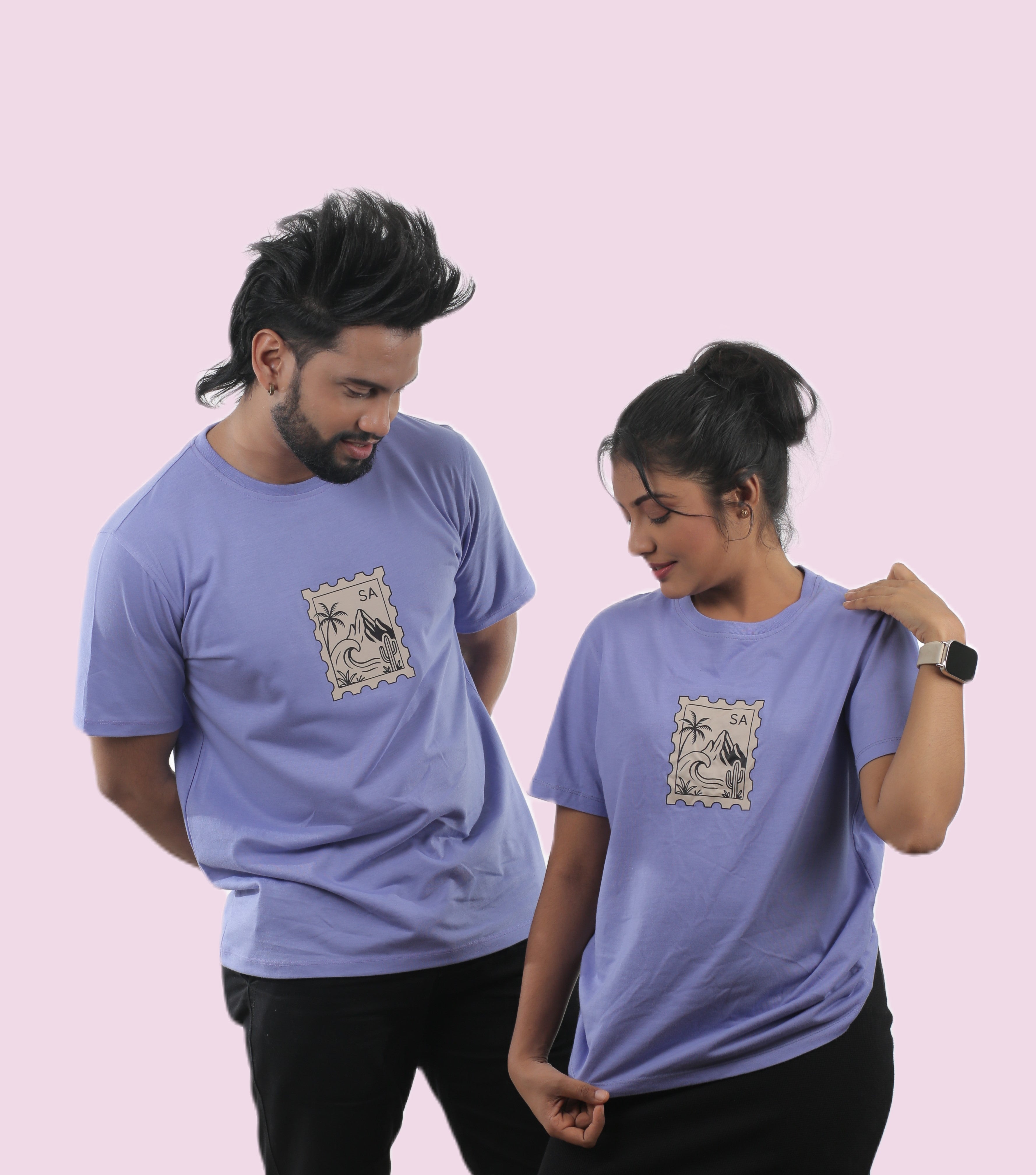Desert Stamp Graphic Unisex Tee