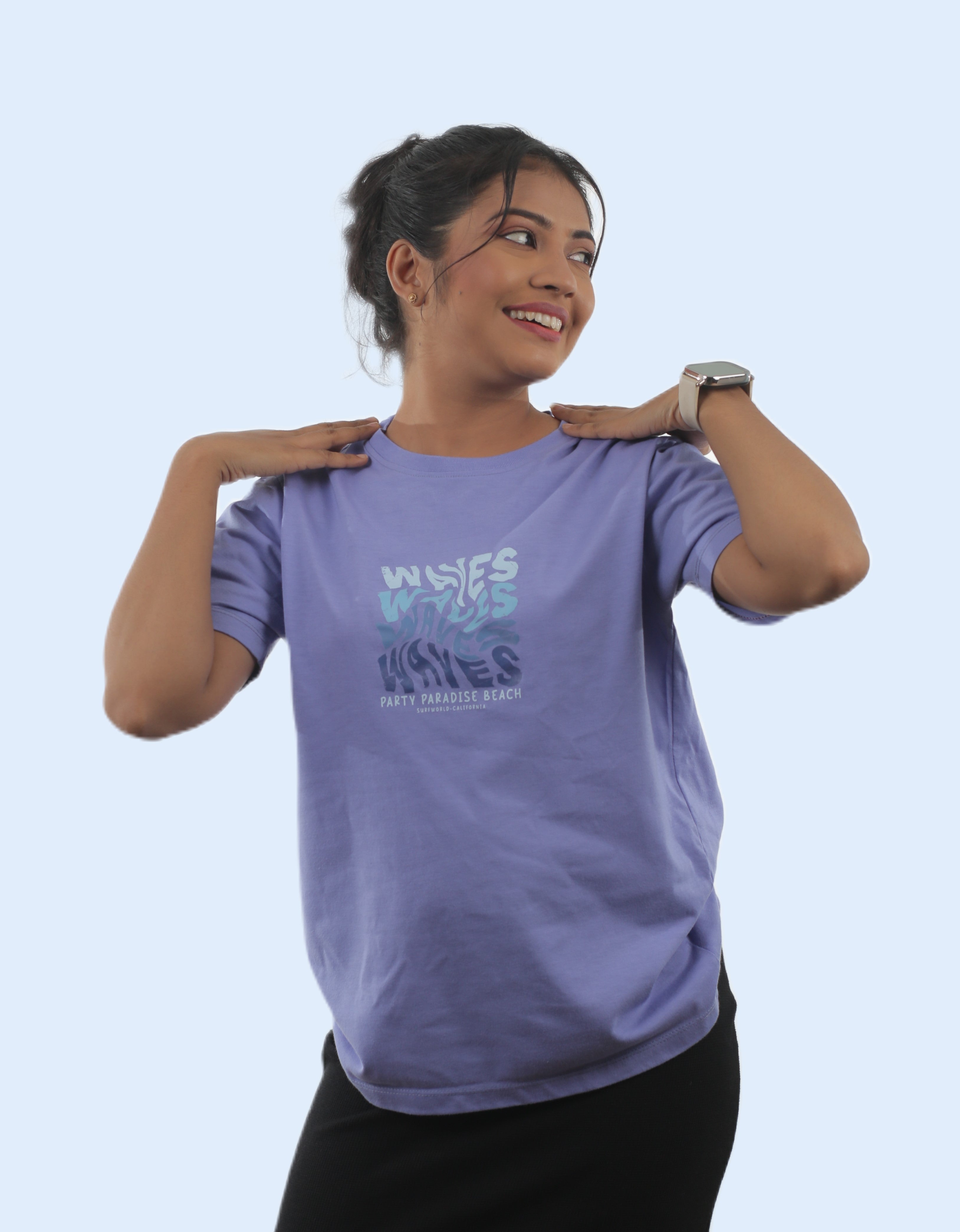 Wave Illusion Graphic Unisex Tee