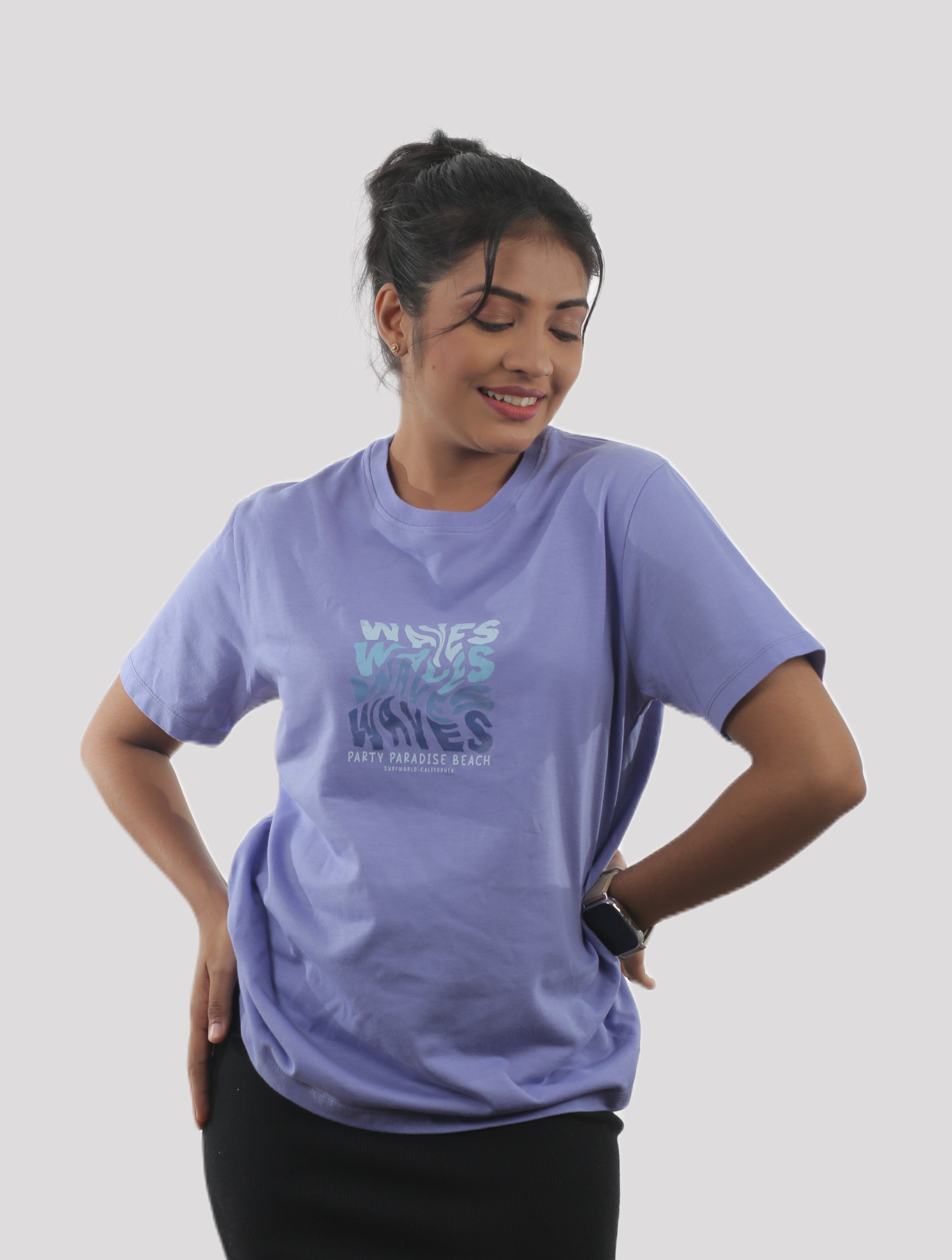 Wave Illusion Graphic Unisex Tee