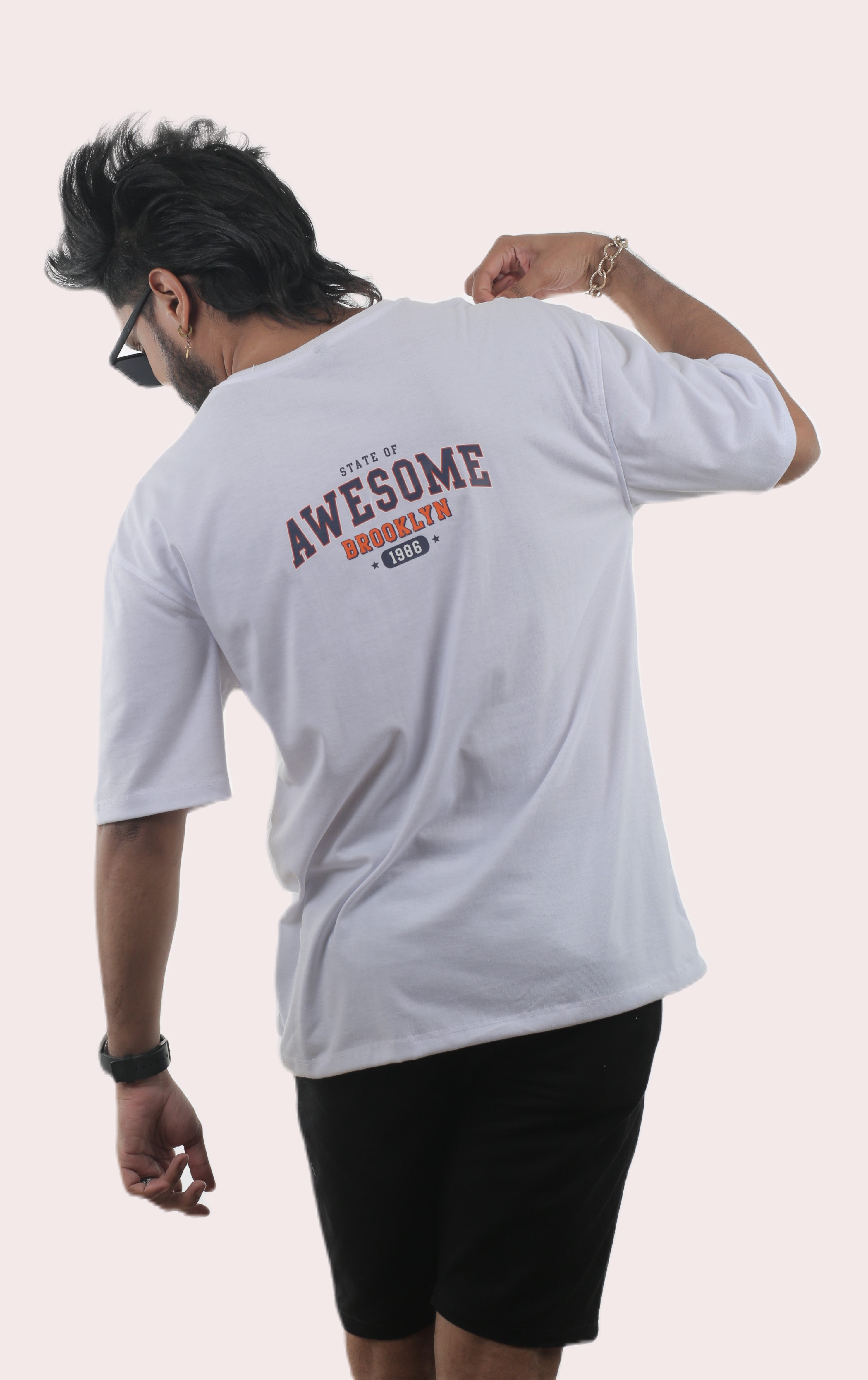 Awesome Brooklyn Unisex Oversized Tee