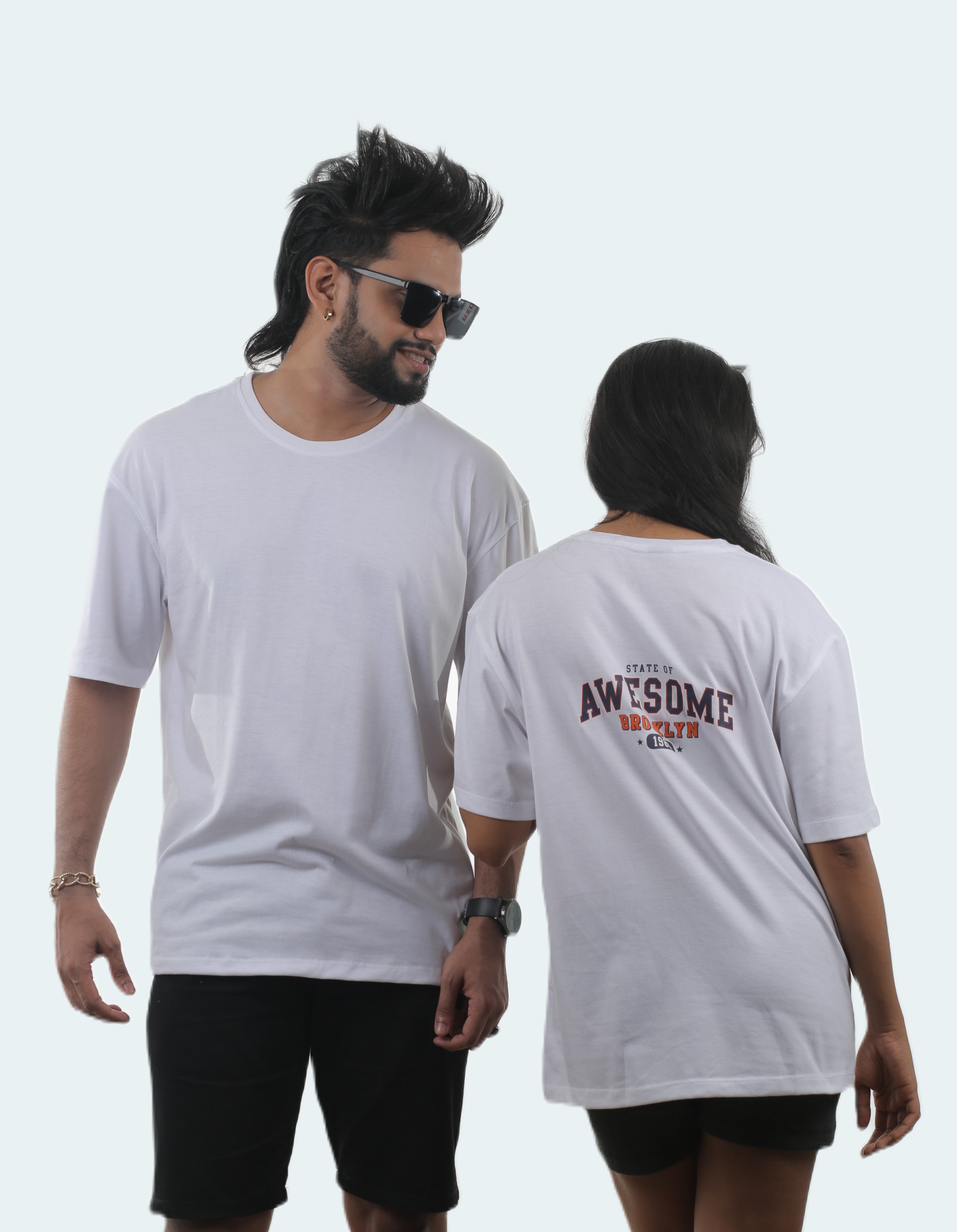 Awesome Brooklyn Unisex Oversized Tee