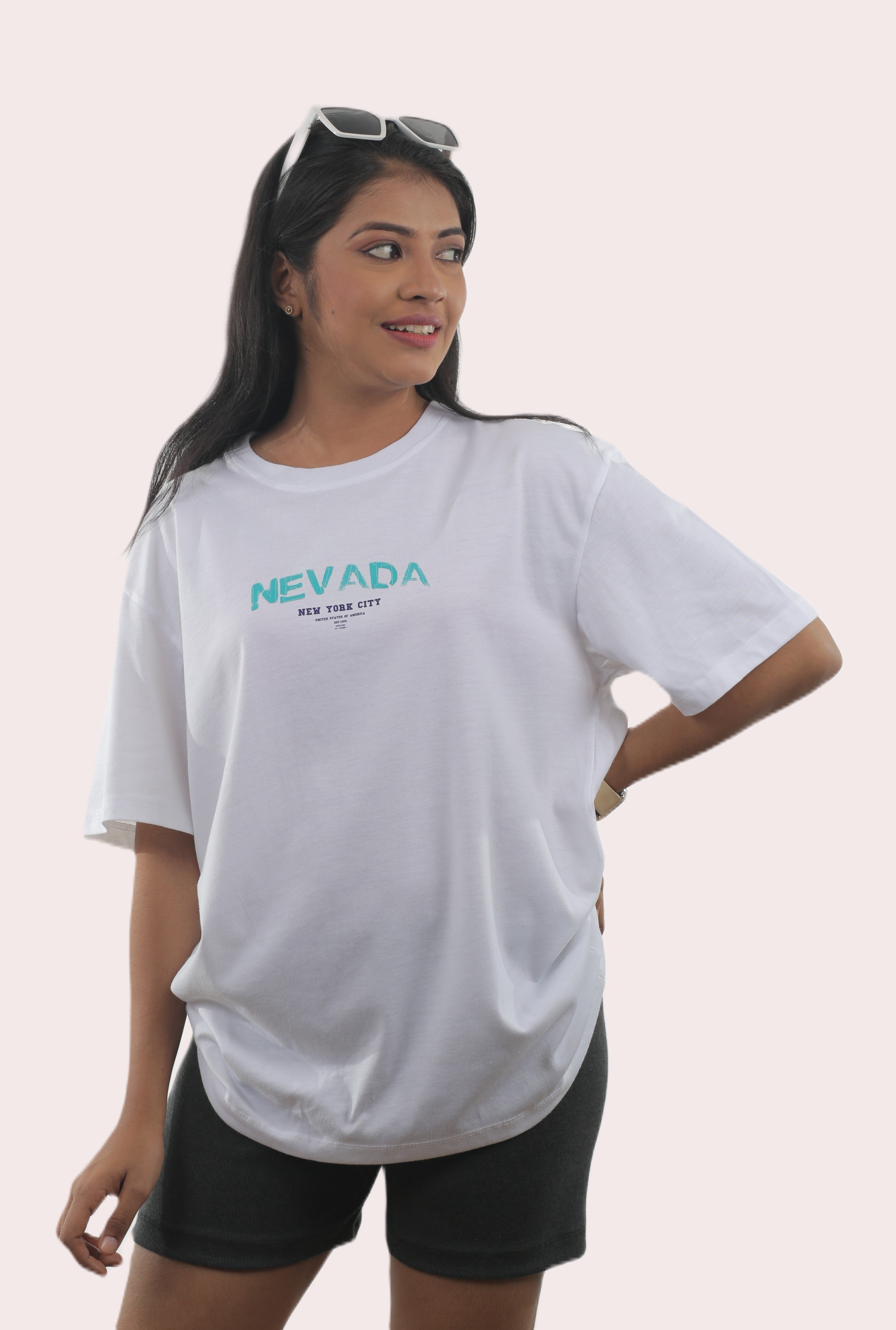 Nevada Unisex Oversized Tee