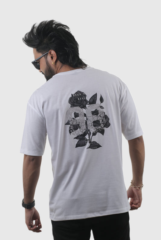 98 Floral Unisex Oversized Tee