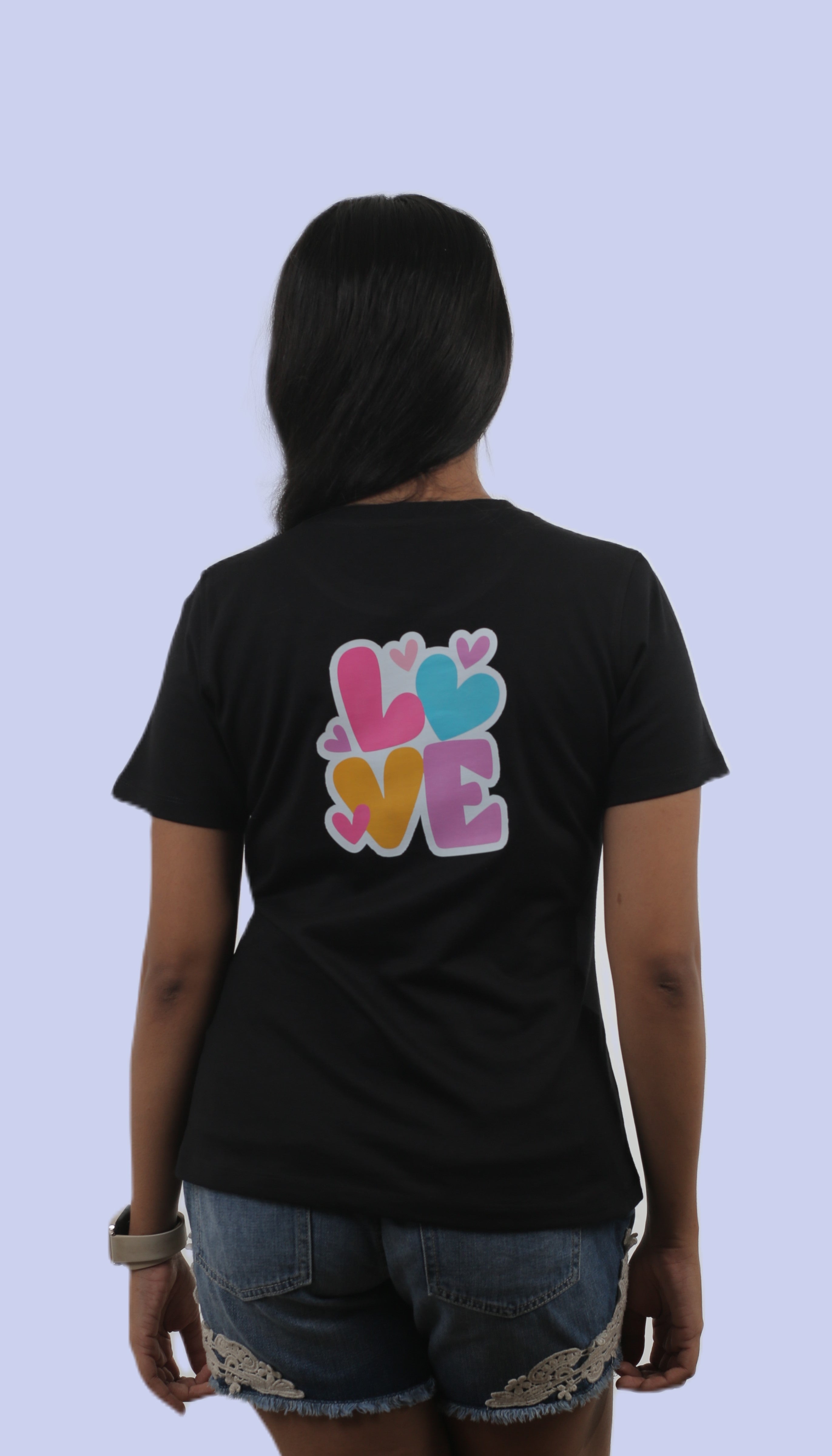 Love Pop Graphic Ladies Tee