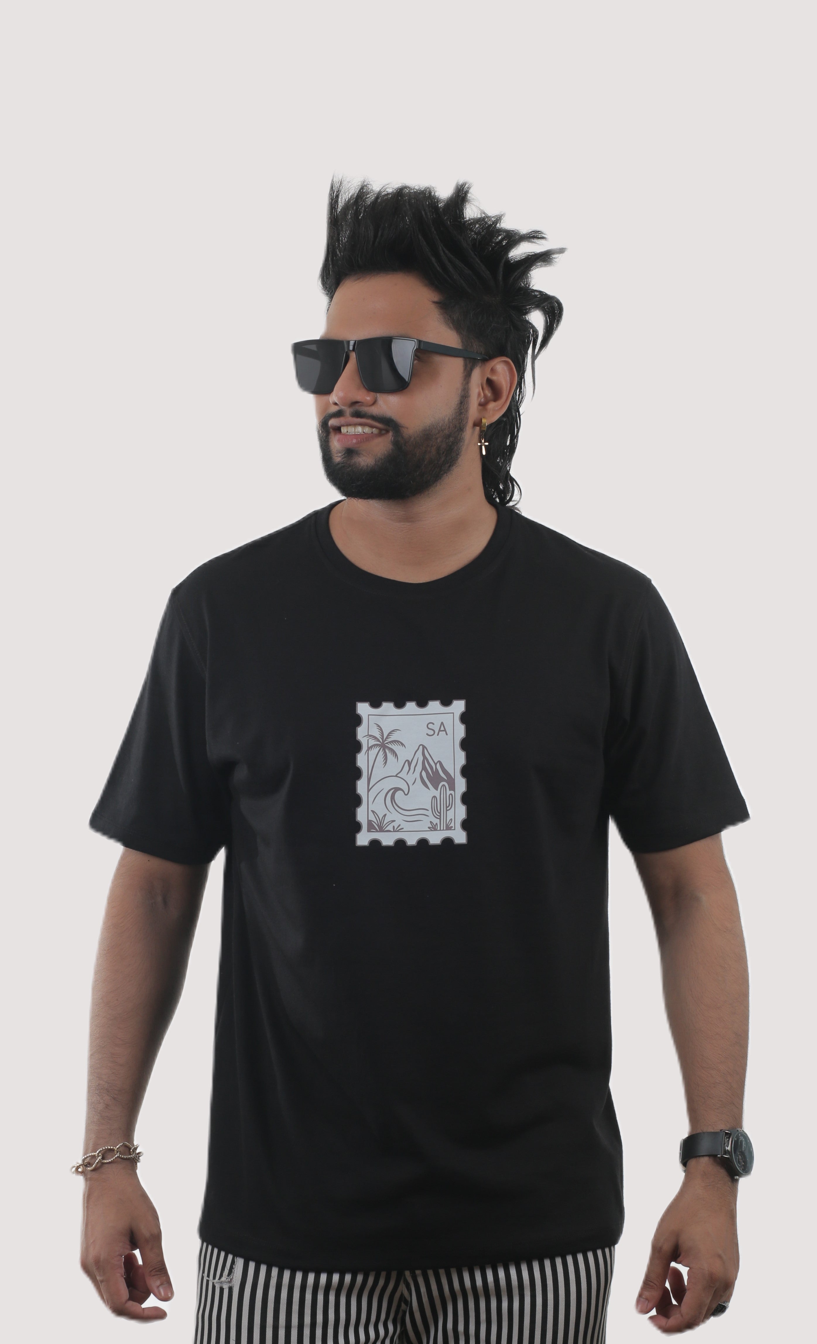 Desert Stamp Graphic Unisex Tee