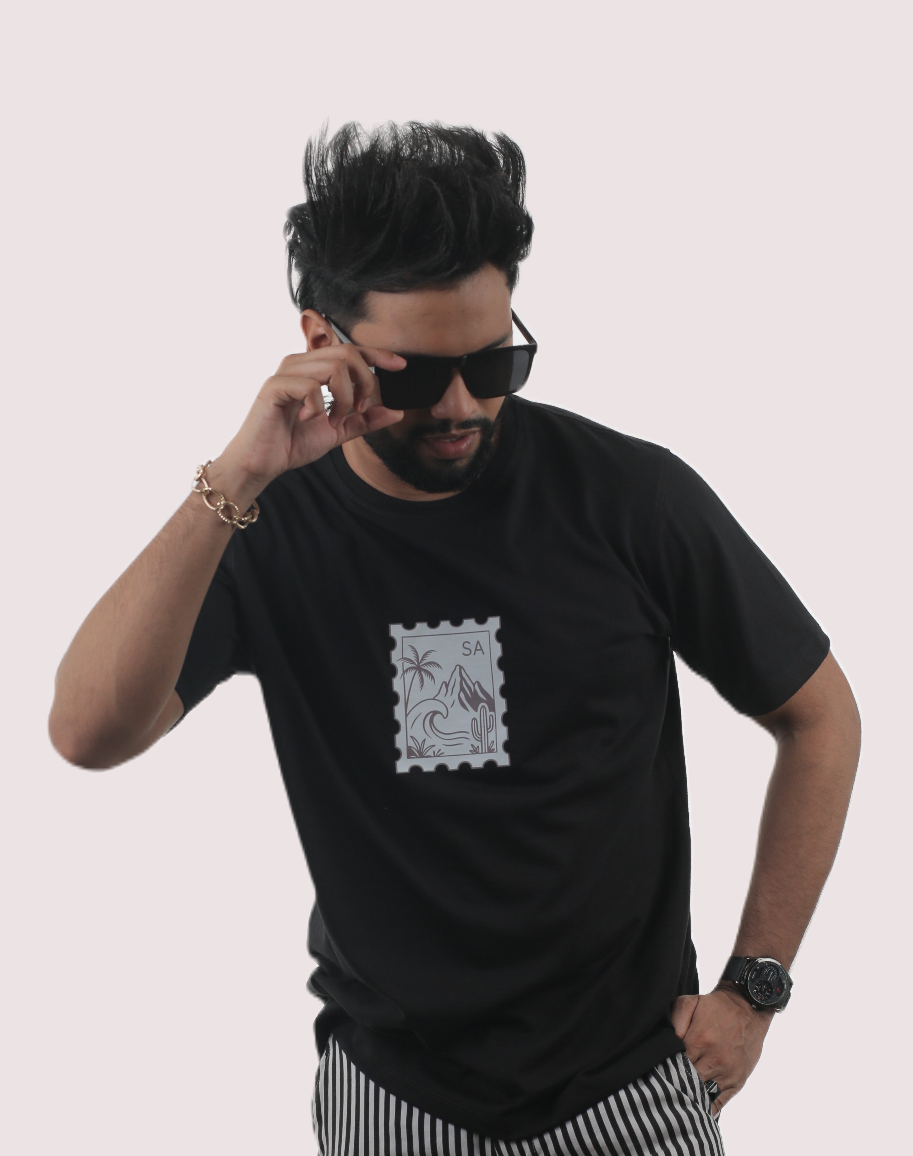 Desert Stamp Graphic Unisex Tee