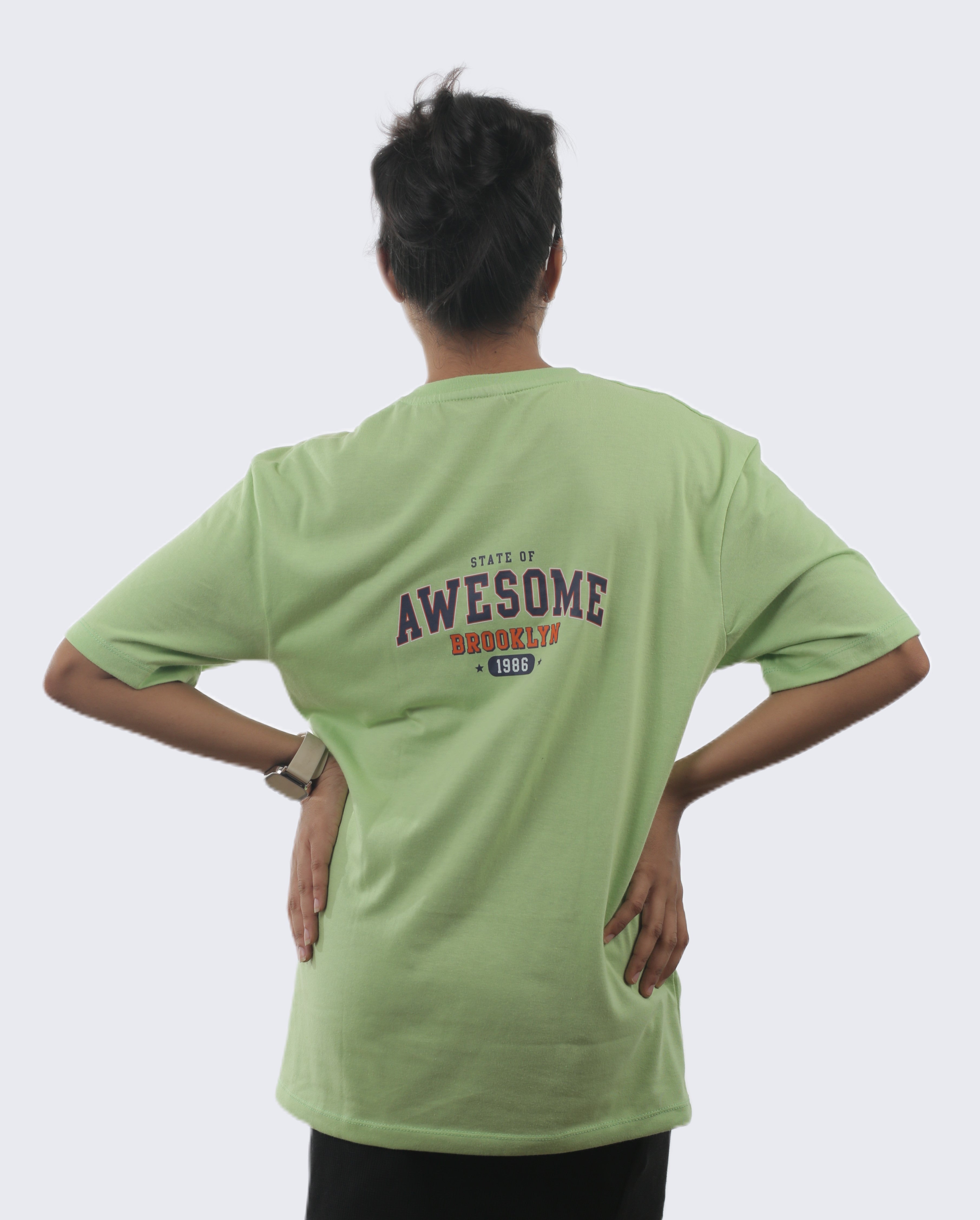 Awesome Brooklyn Unisex Oversized Tee