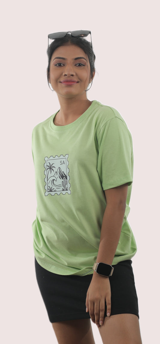 Desert Stamp Graphic Unisex Tee