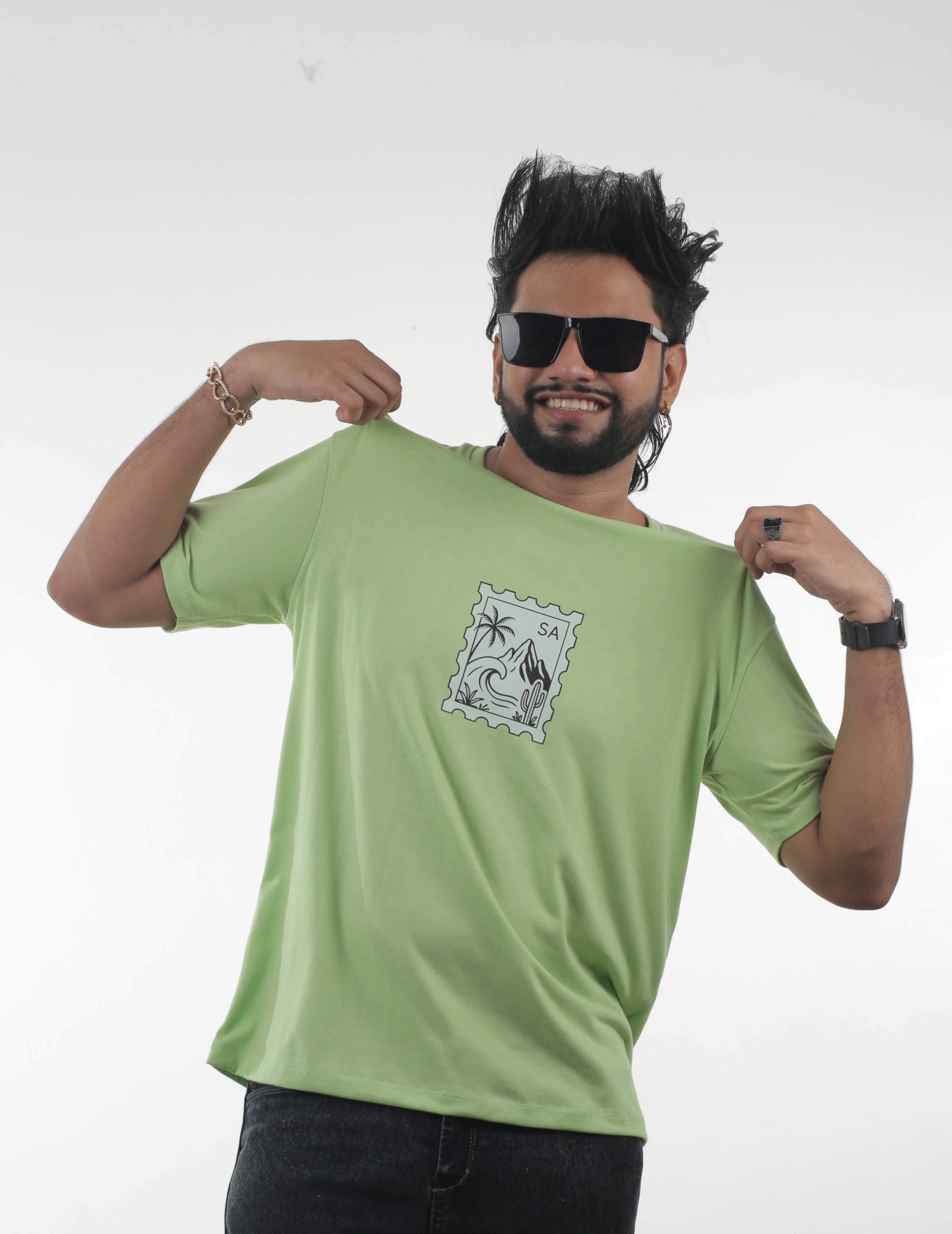 Desert Stamp Graphic Unisex Tee