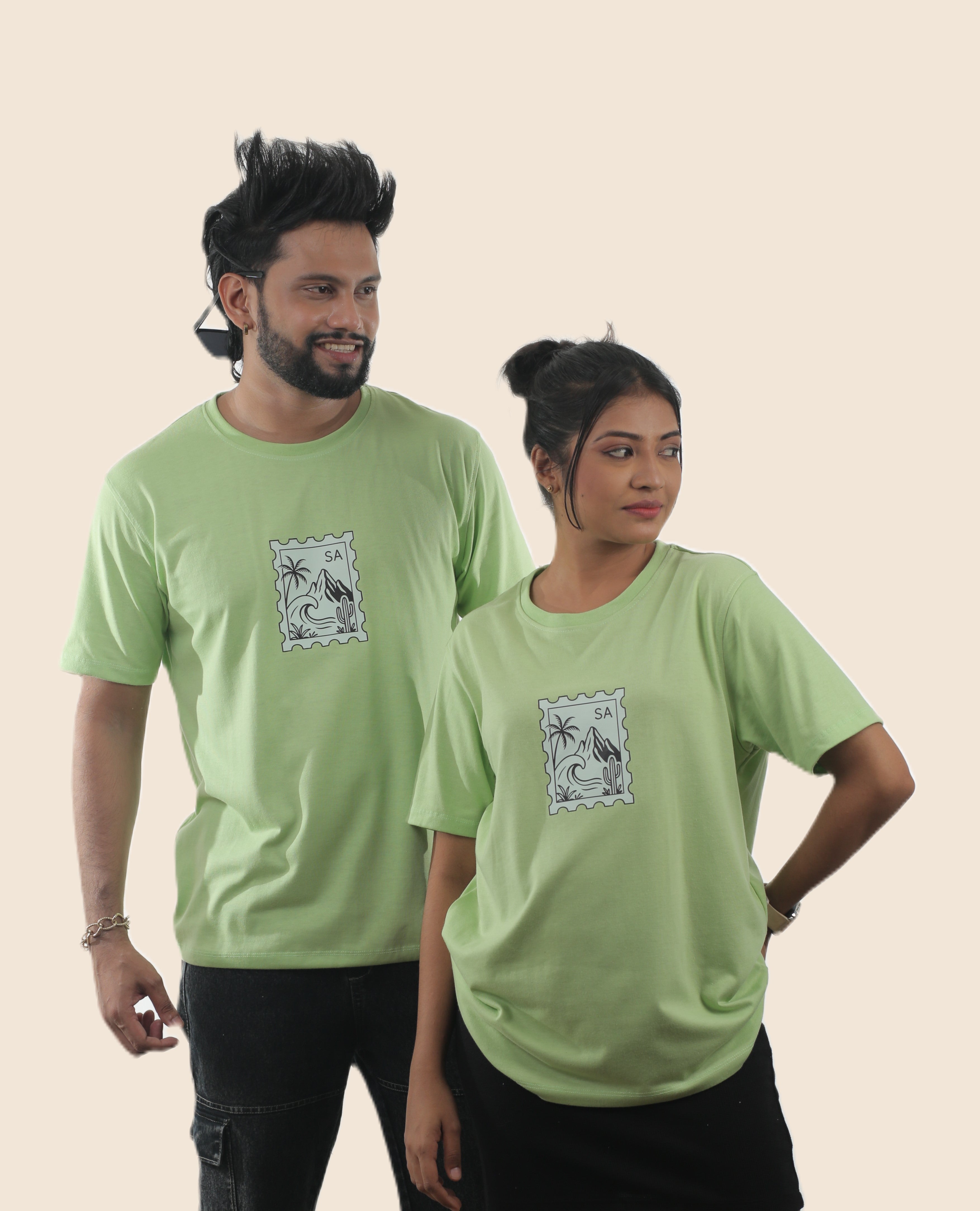 Desert Stamp Graphic Unisex Tee