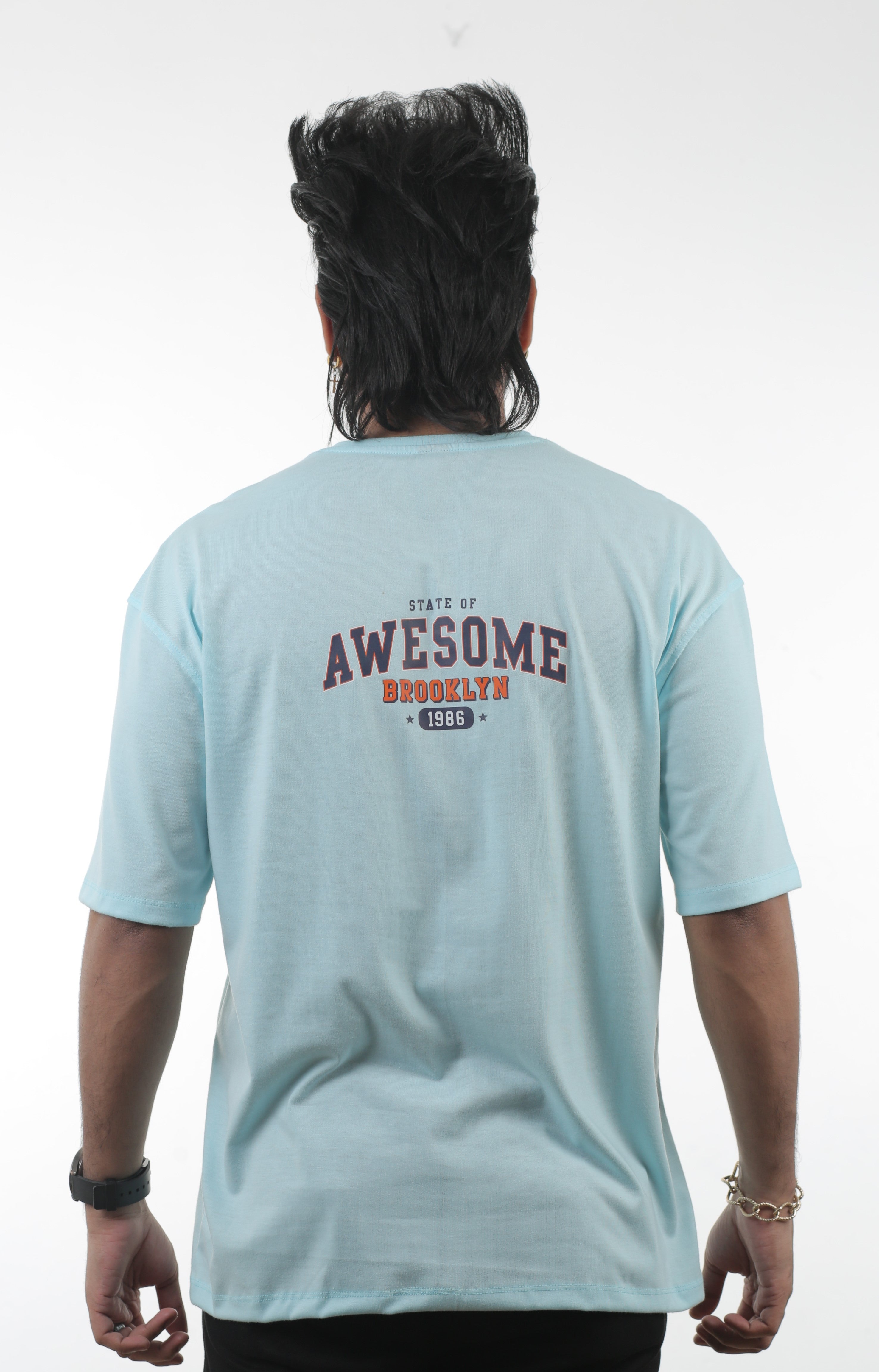 Awesome Brooklyn Unisex Oversized Tee