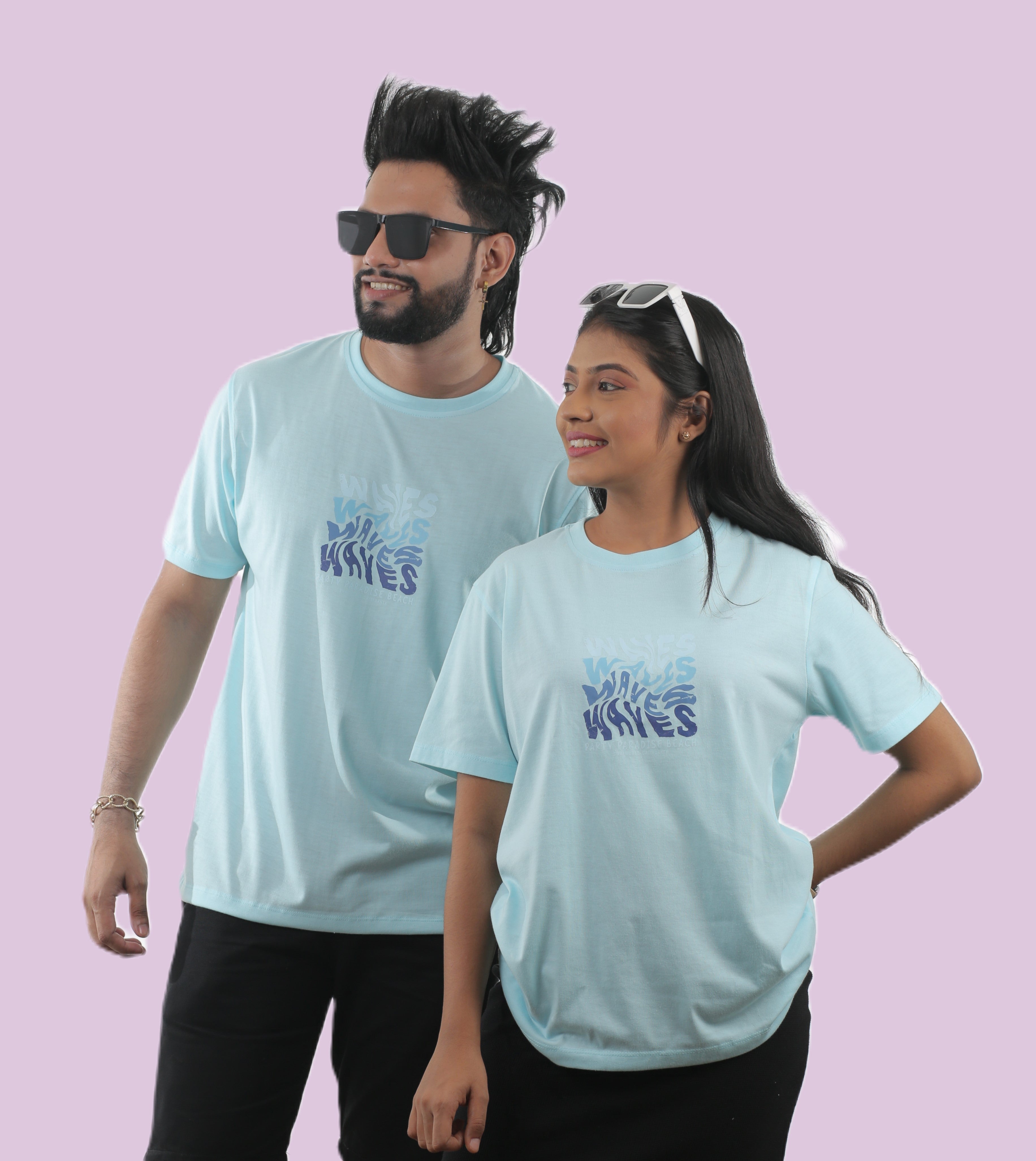 Wave Illusion Graphic Unisex Tee