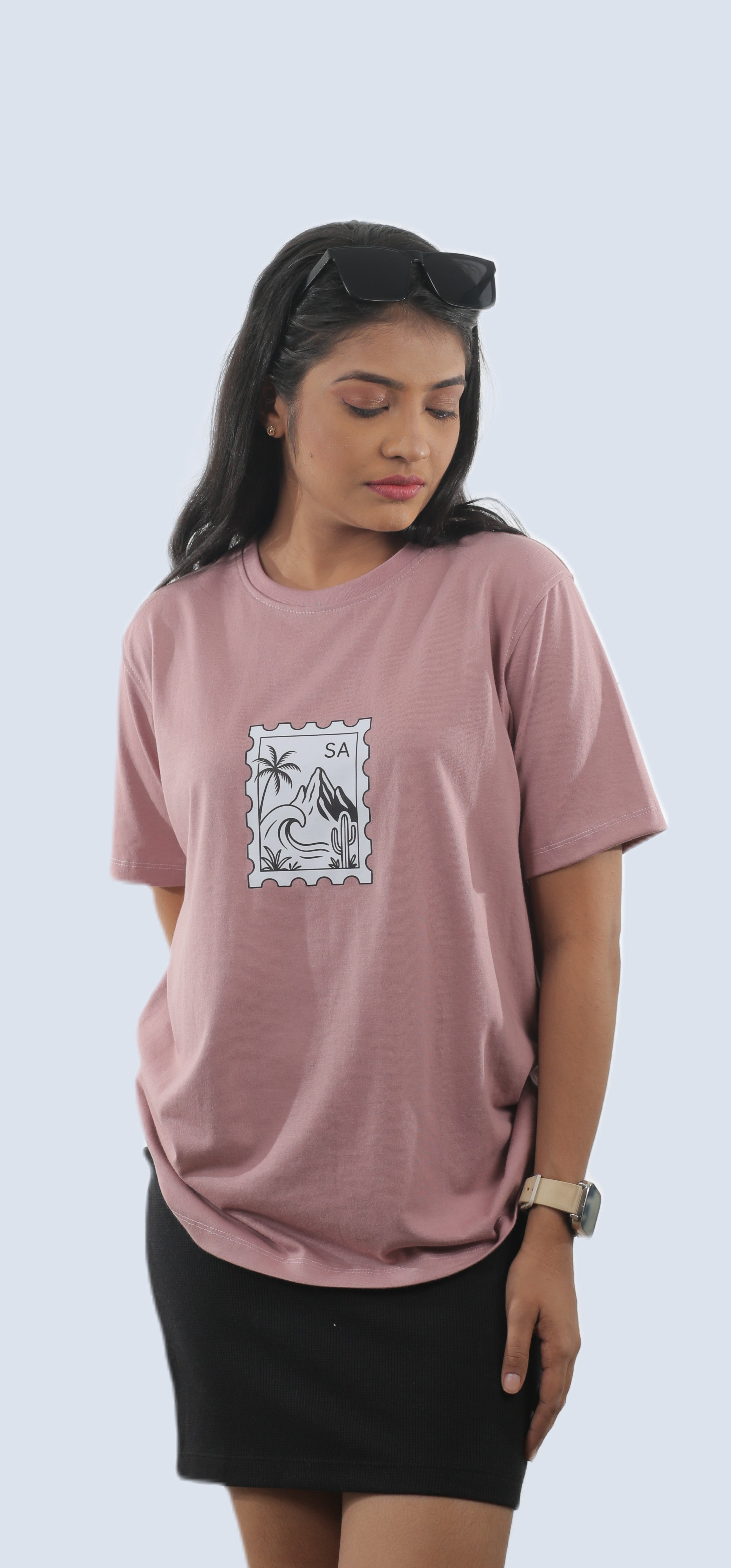 Desert Stamp Graphic Unisex Tee