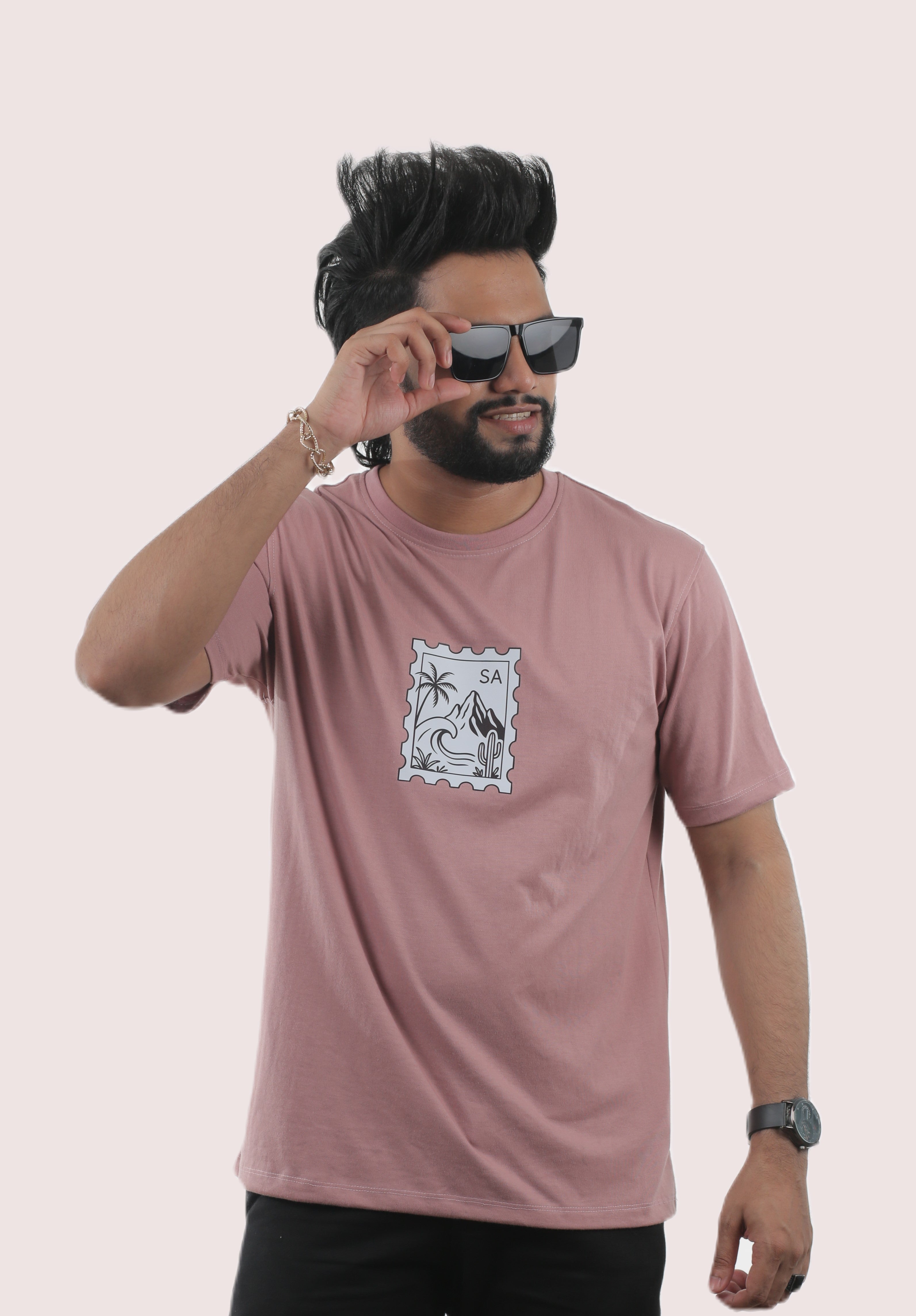 Desert Stamp Graphic Unisex Tee