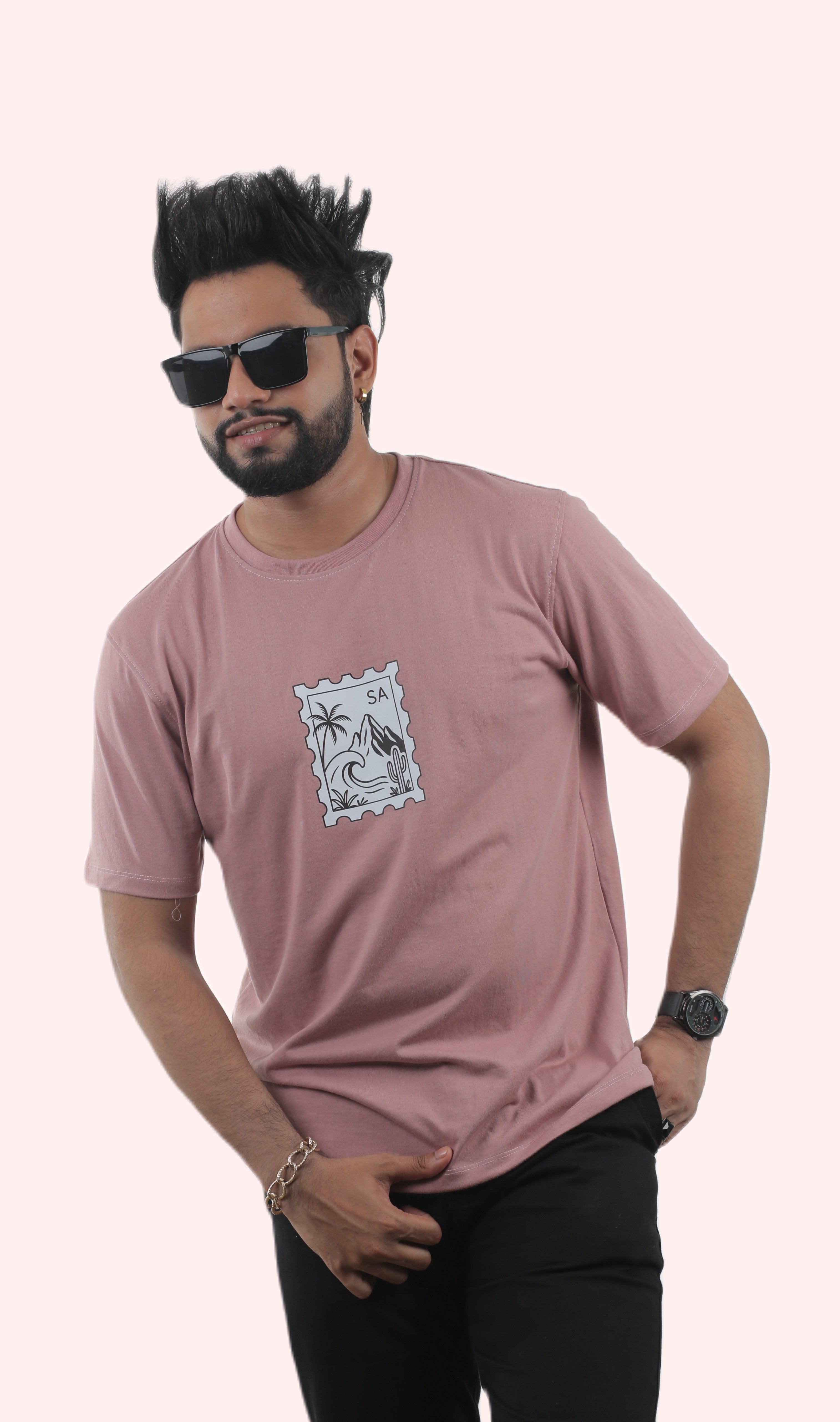 Desert Stamp Graphic Unisex Tee