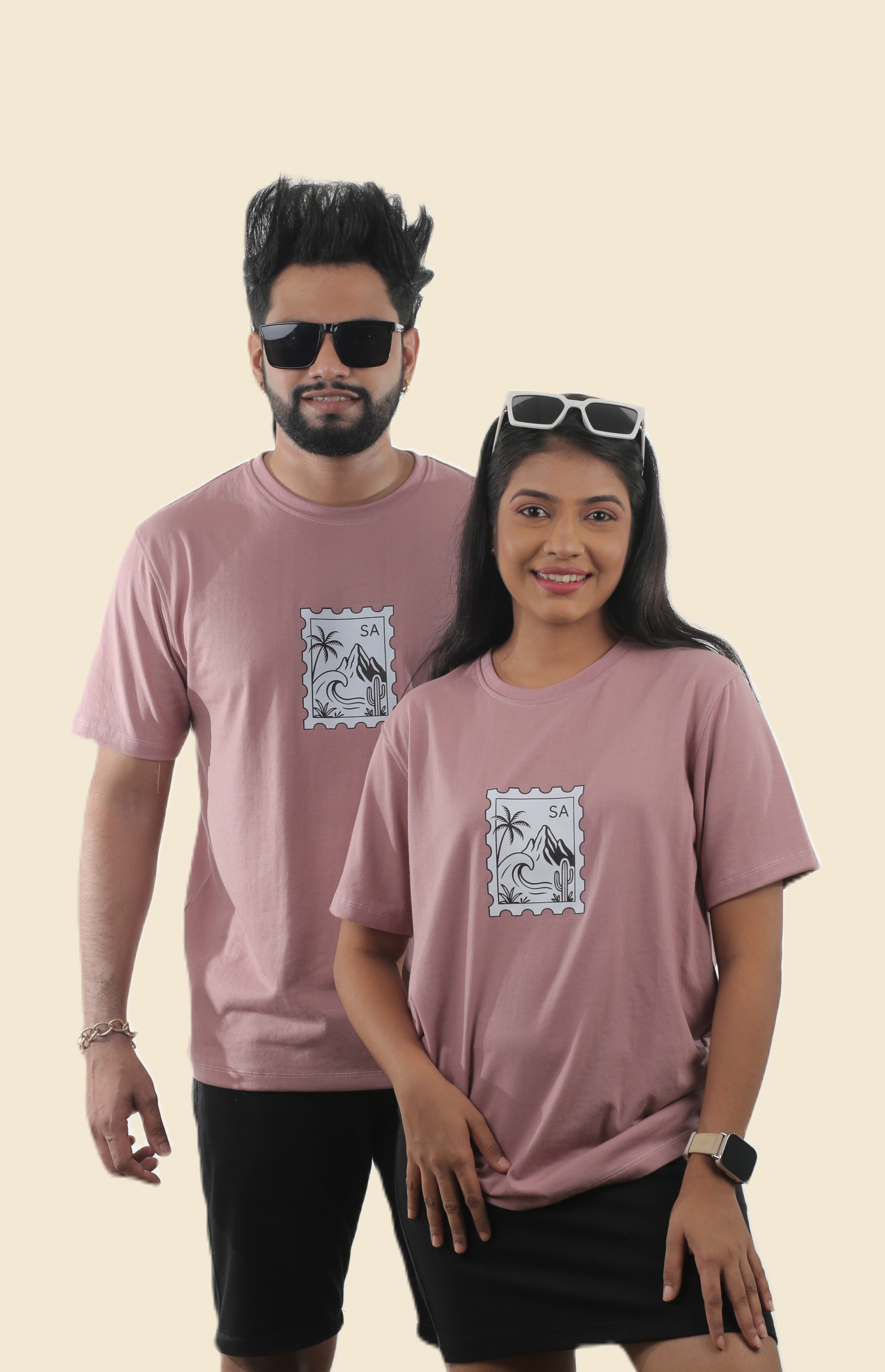 Desert Stamp Graphic Unisex Tee