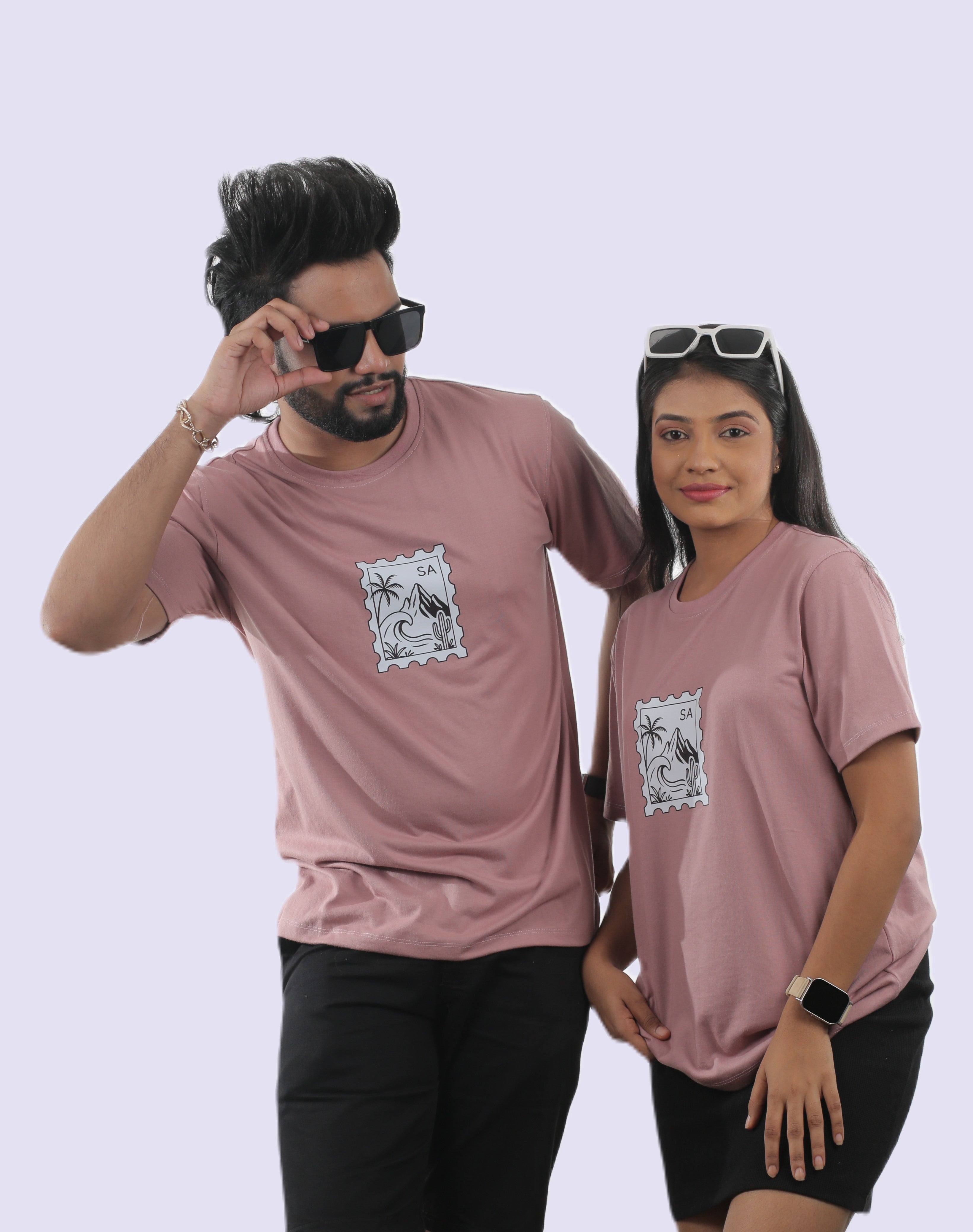 Desert Stamp Graphic Unisex Tee