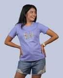 Everyday Floral Graphic Ladies Tee