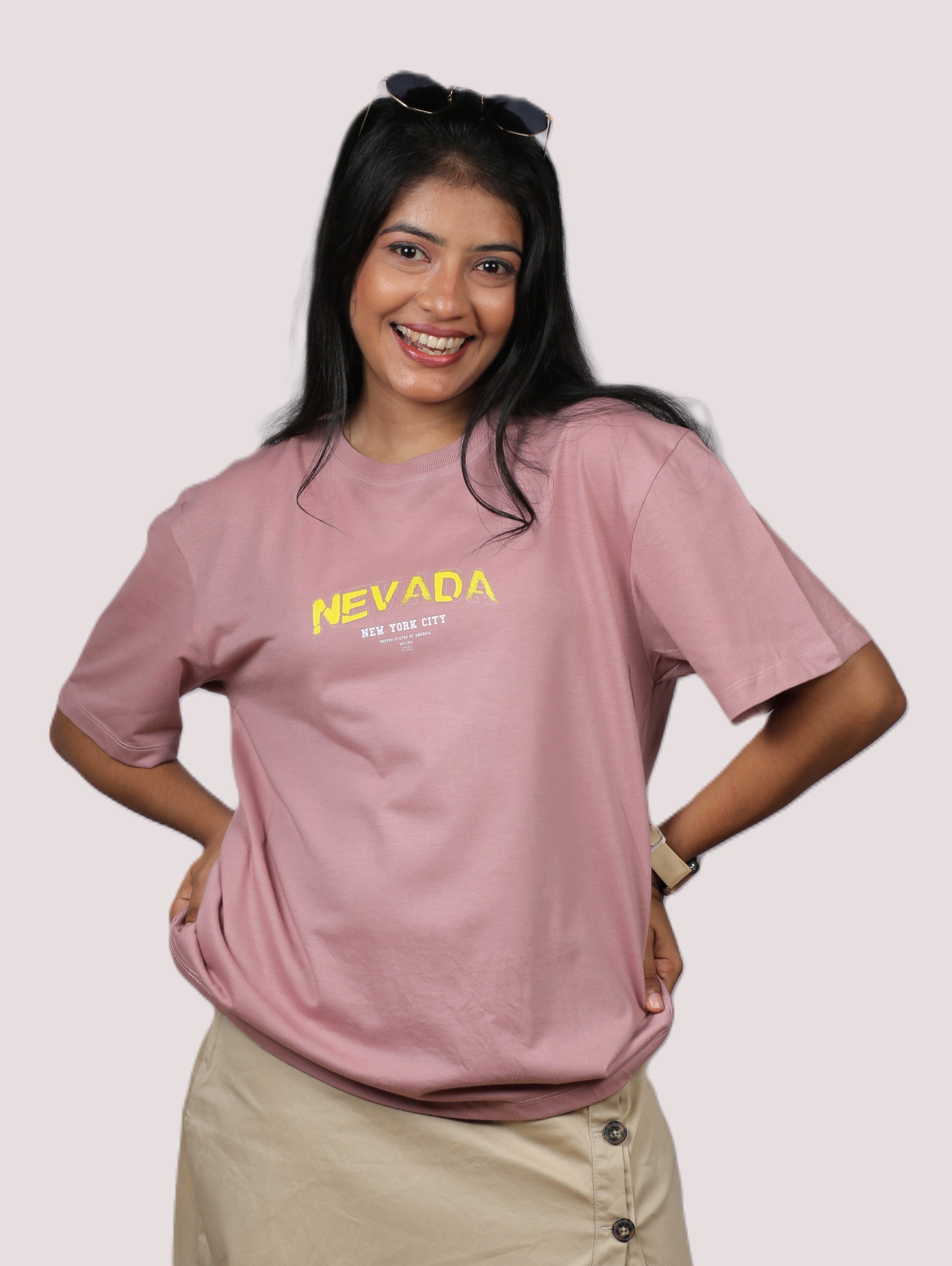 Nevada Unisex Oversized Tee
