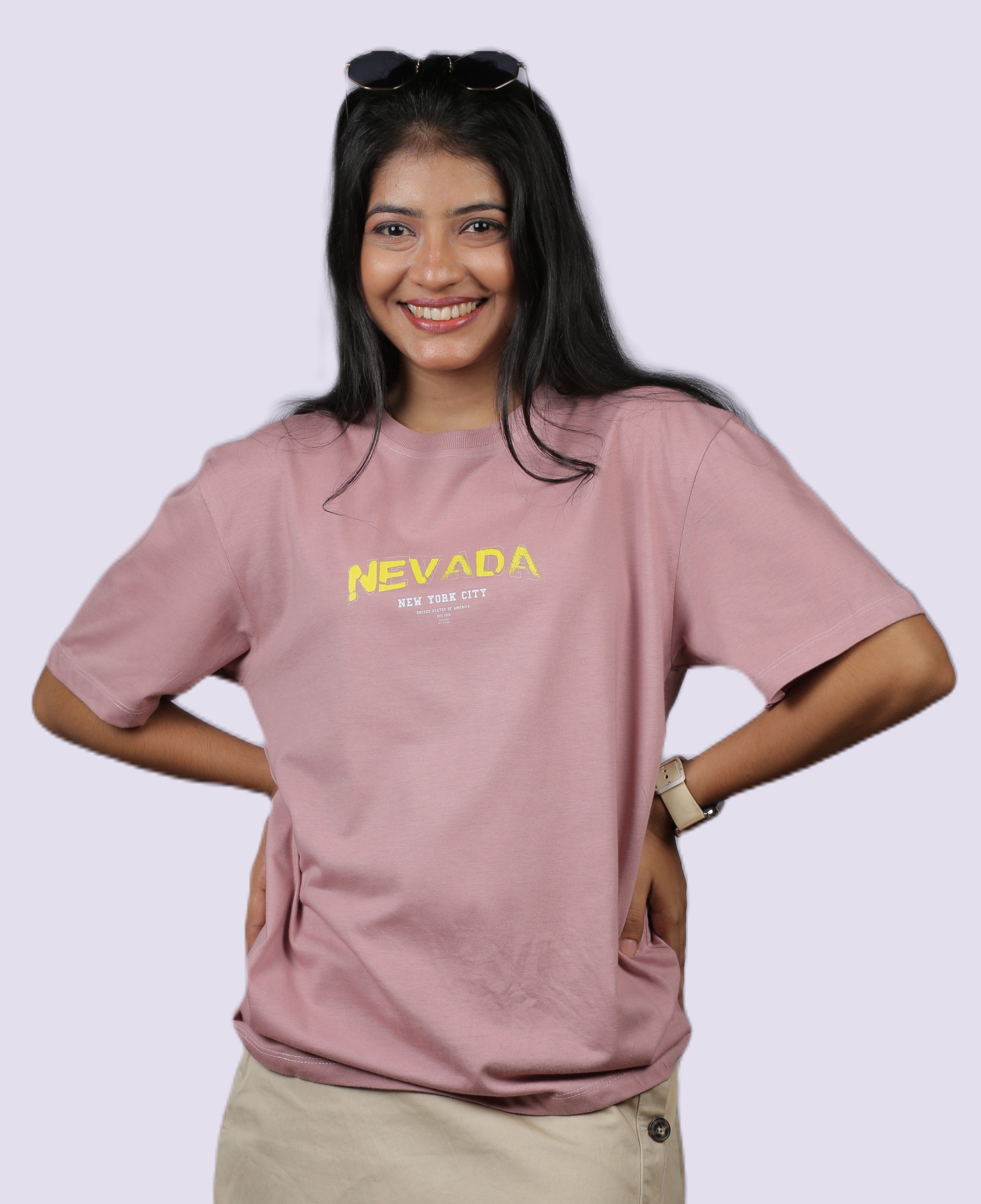 Nevada Unisex Oversized Tee