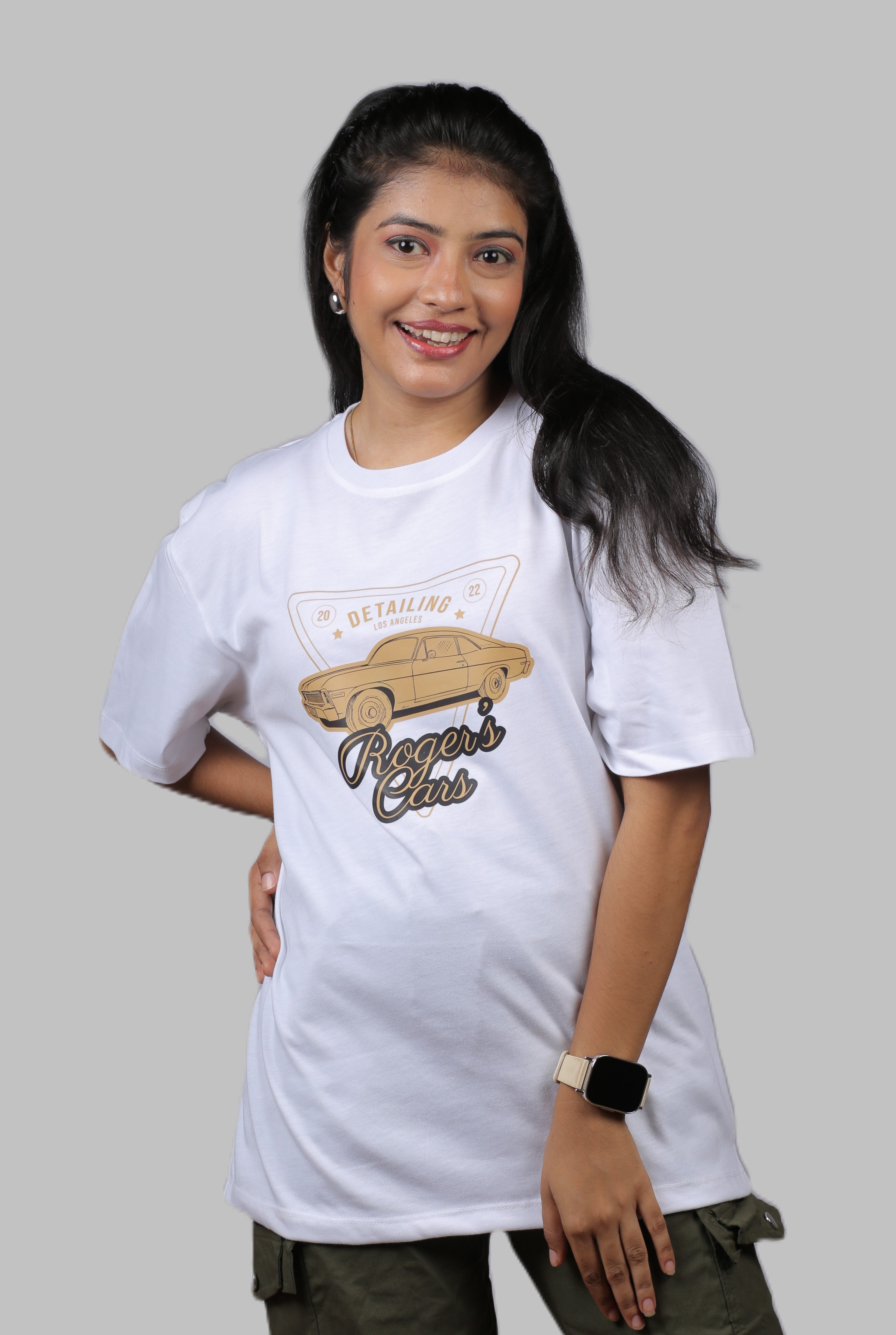 Roger’s Car Unisex Oversized Tee