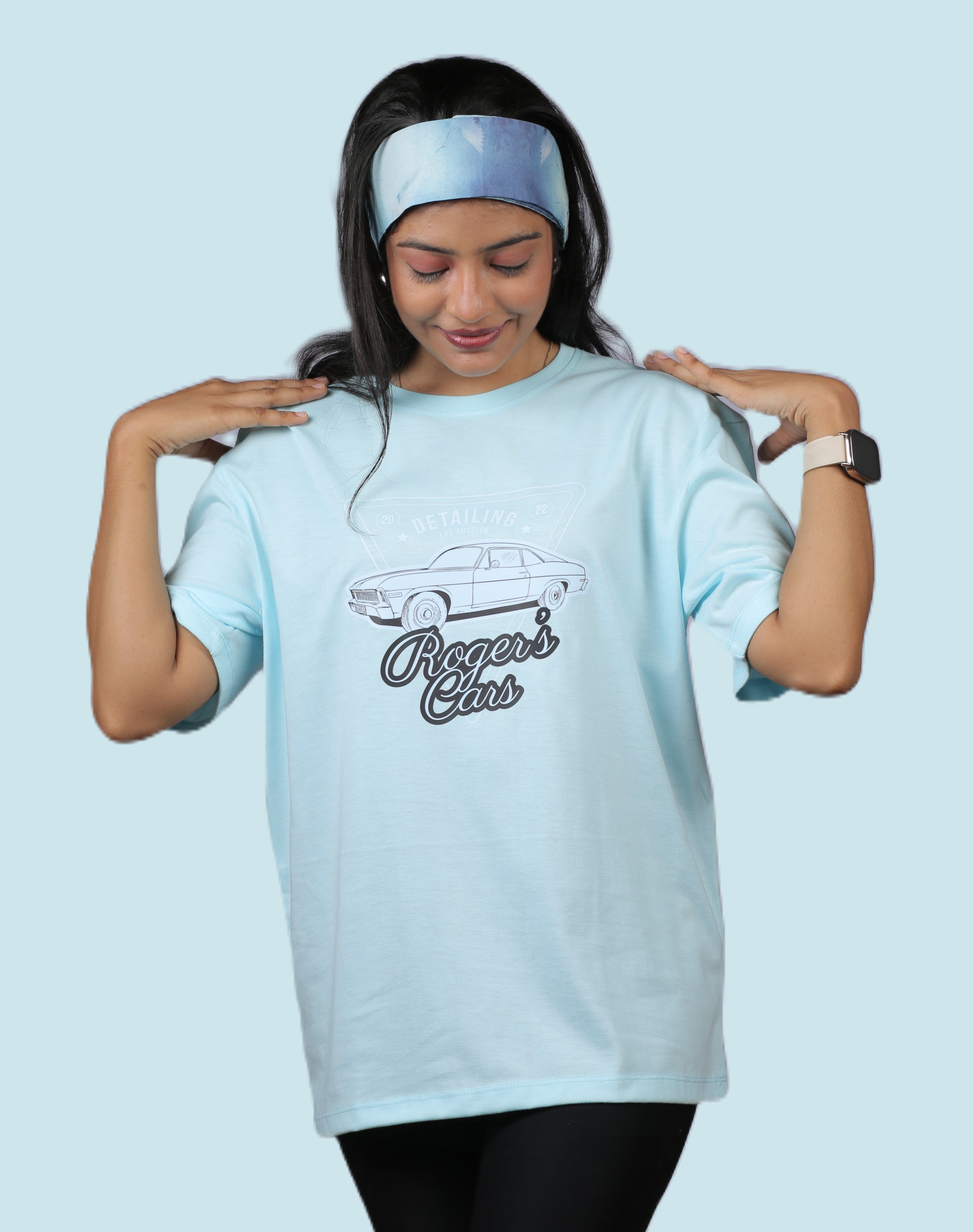 Roger’s Car Unisex Oversized Tee