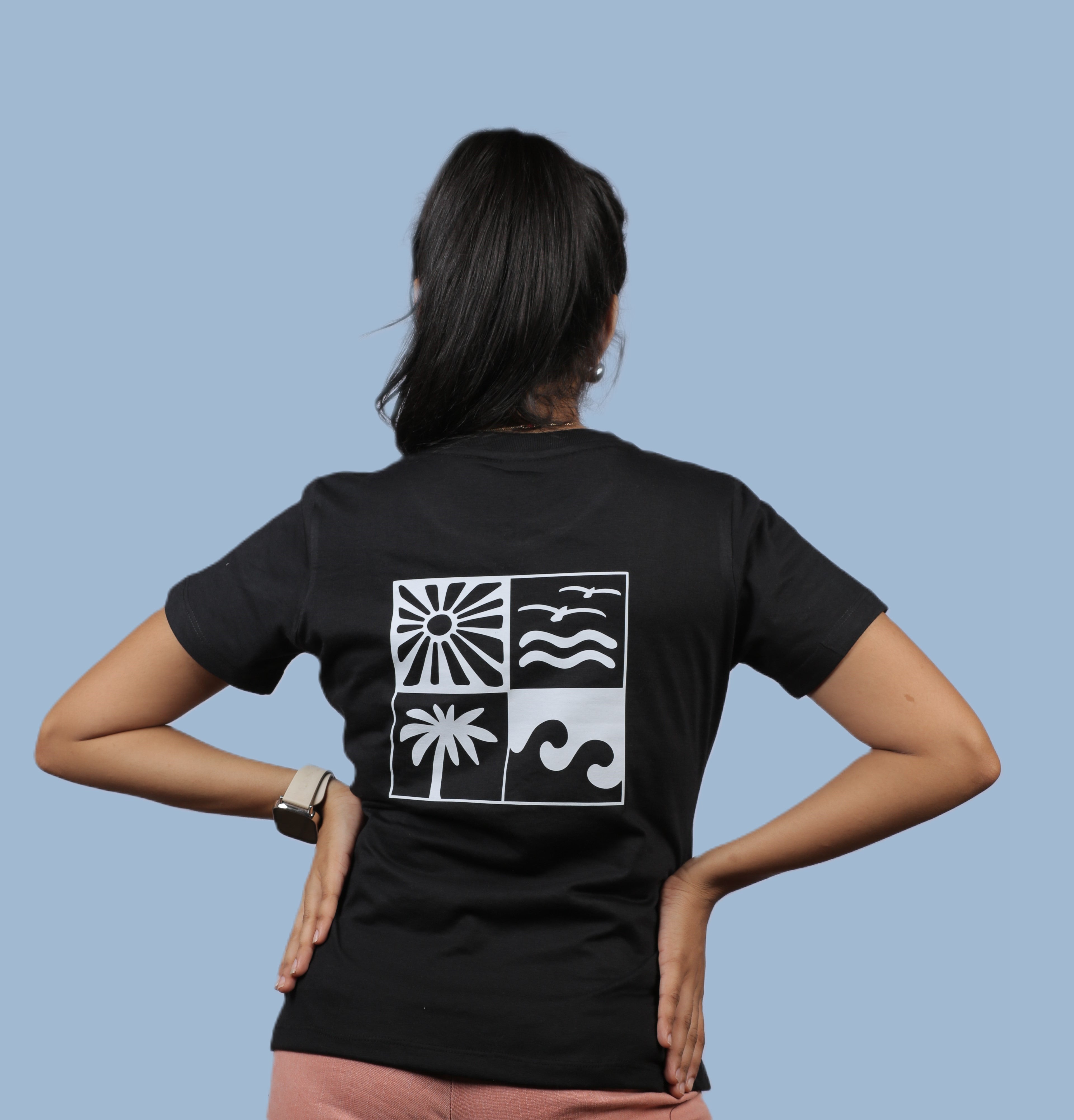 Island Vibes Graphic Ladies Tee SMLR00005000
