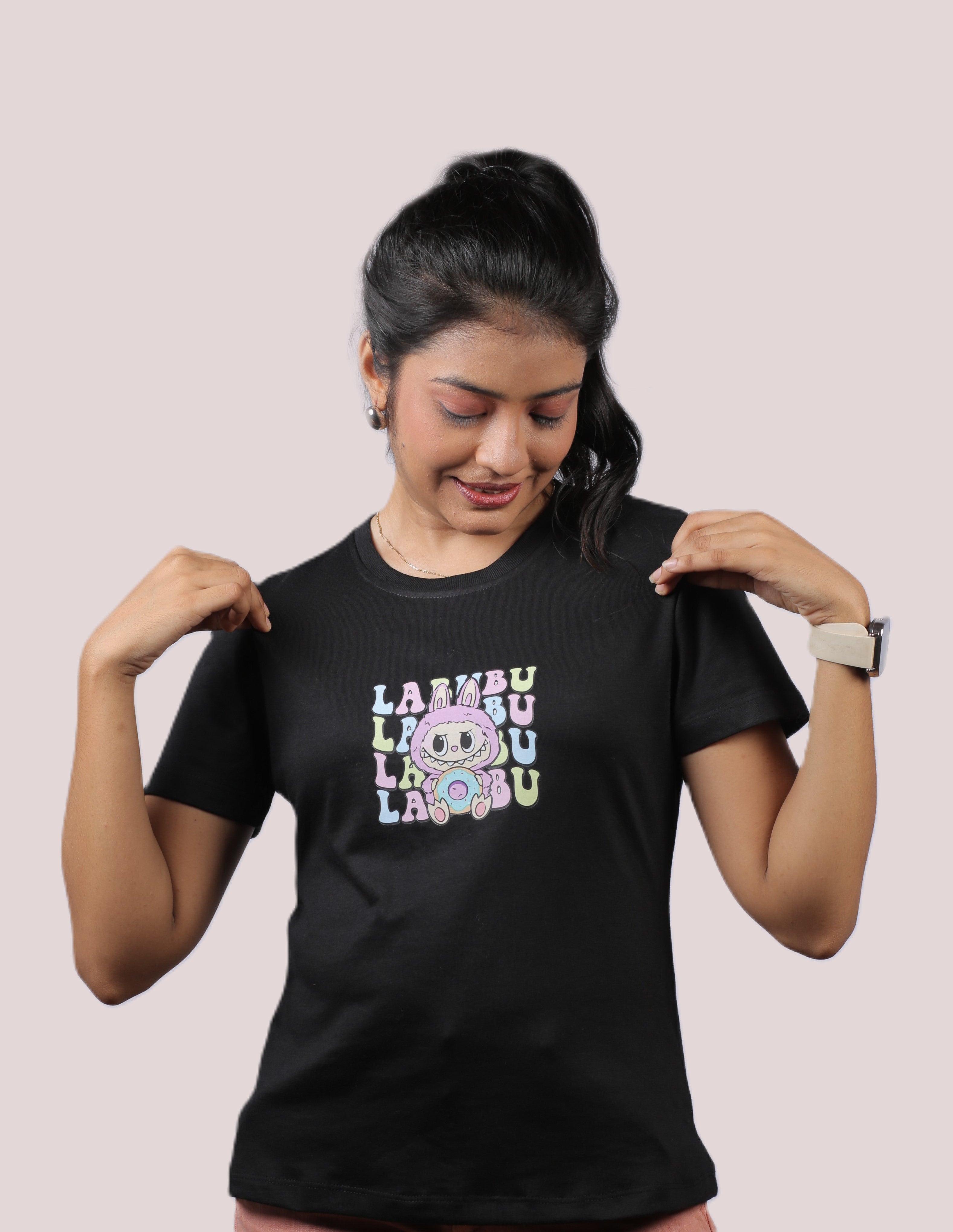 Lambu Bunny Graphic Ladies Tee