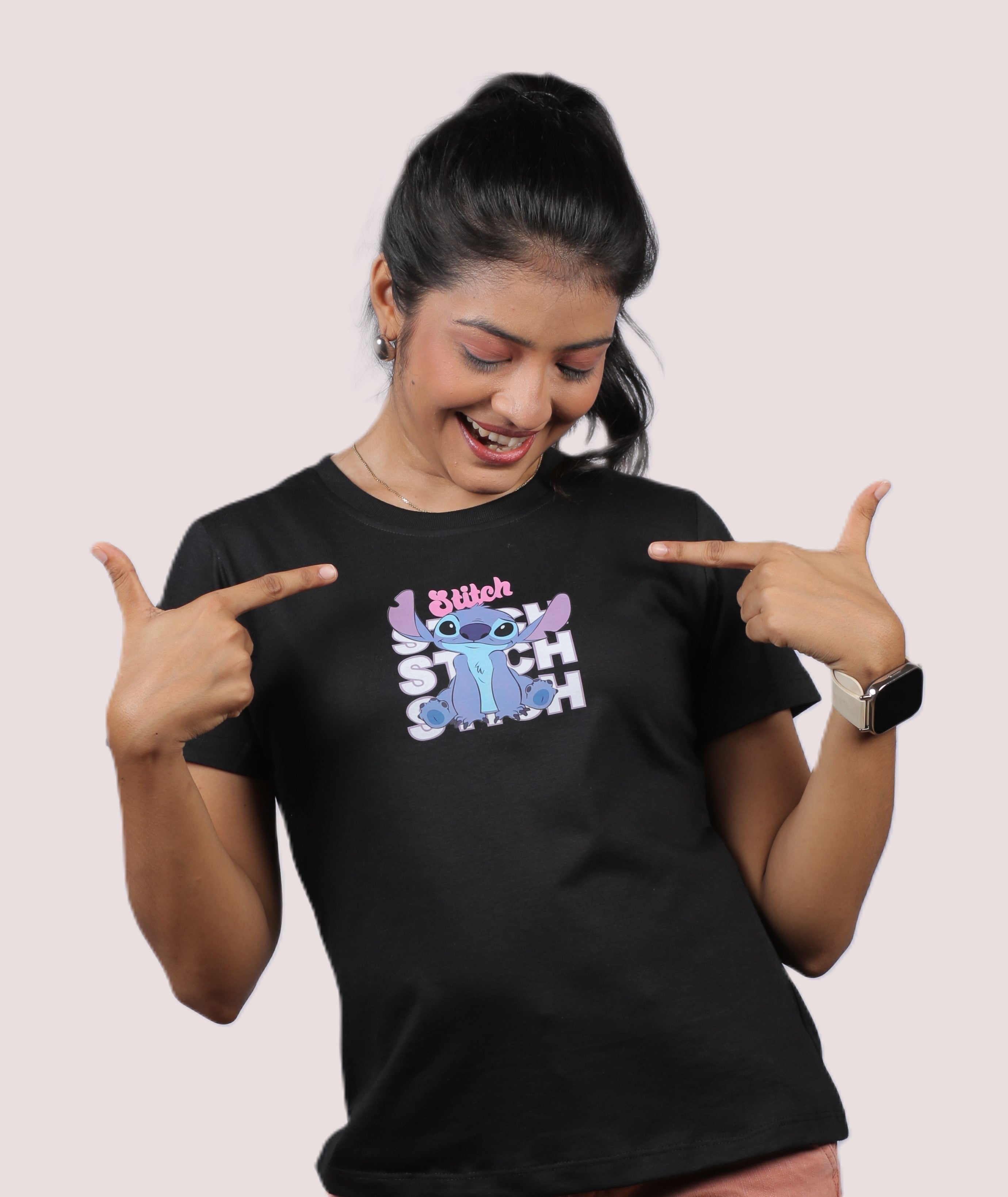 Stitch Graphic Ladies Tee