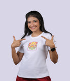 Sunrise Bloom Graphic Ladies Tee