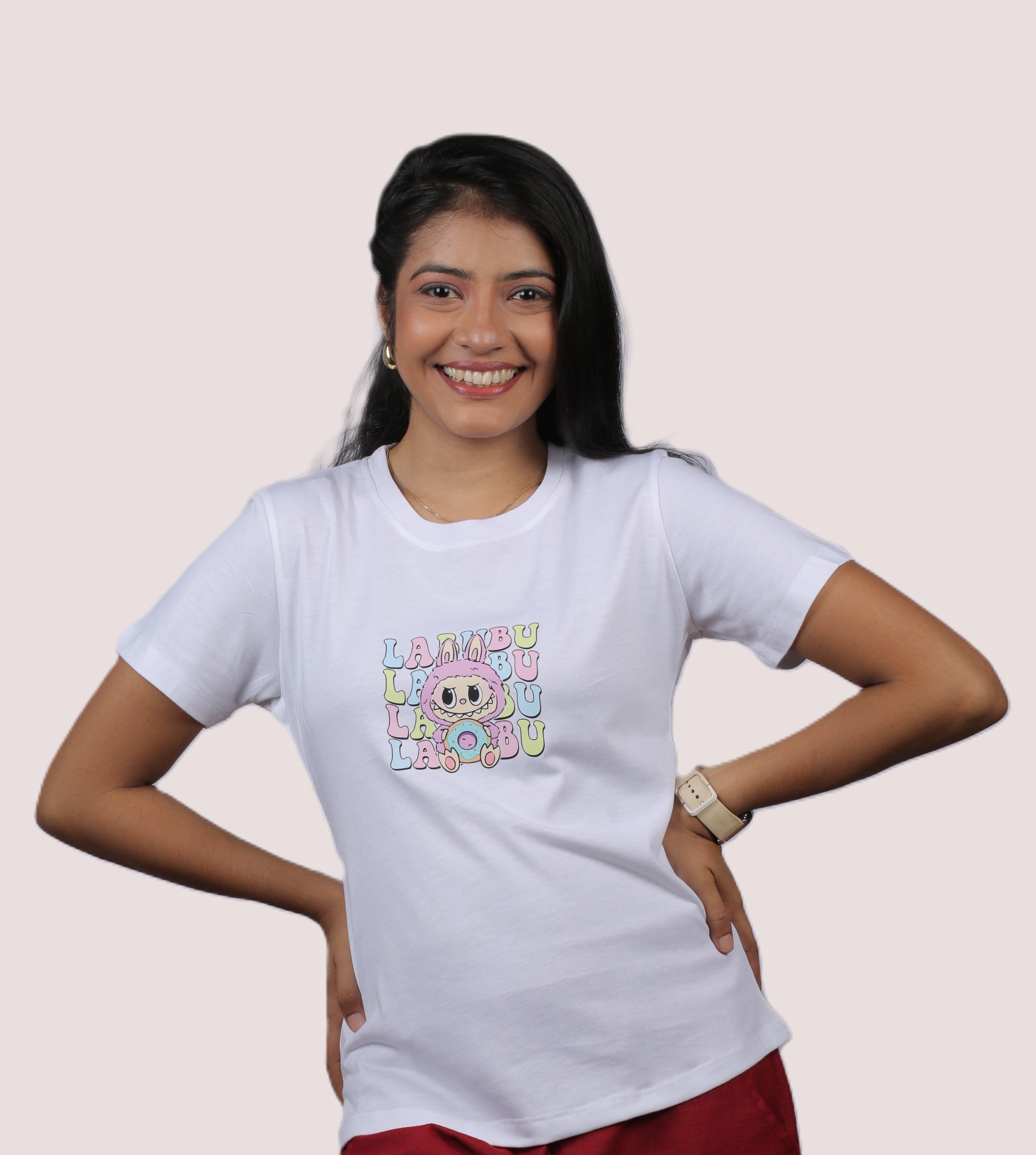 Lambu Bunny Graphic Ladies Tee