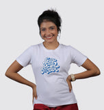 Positive Vibes Graphic Ladies Tee