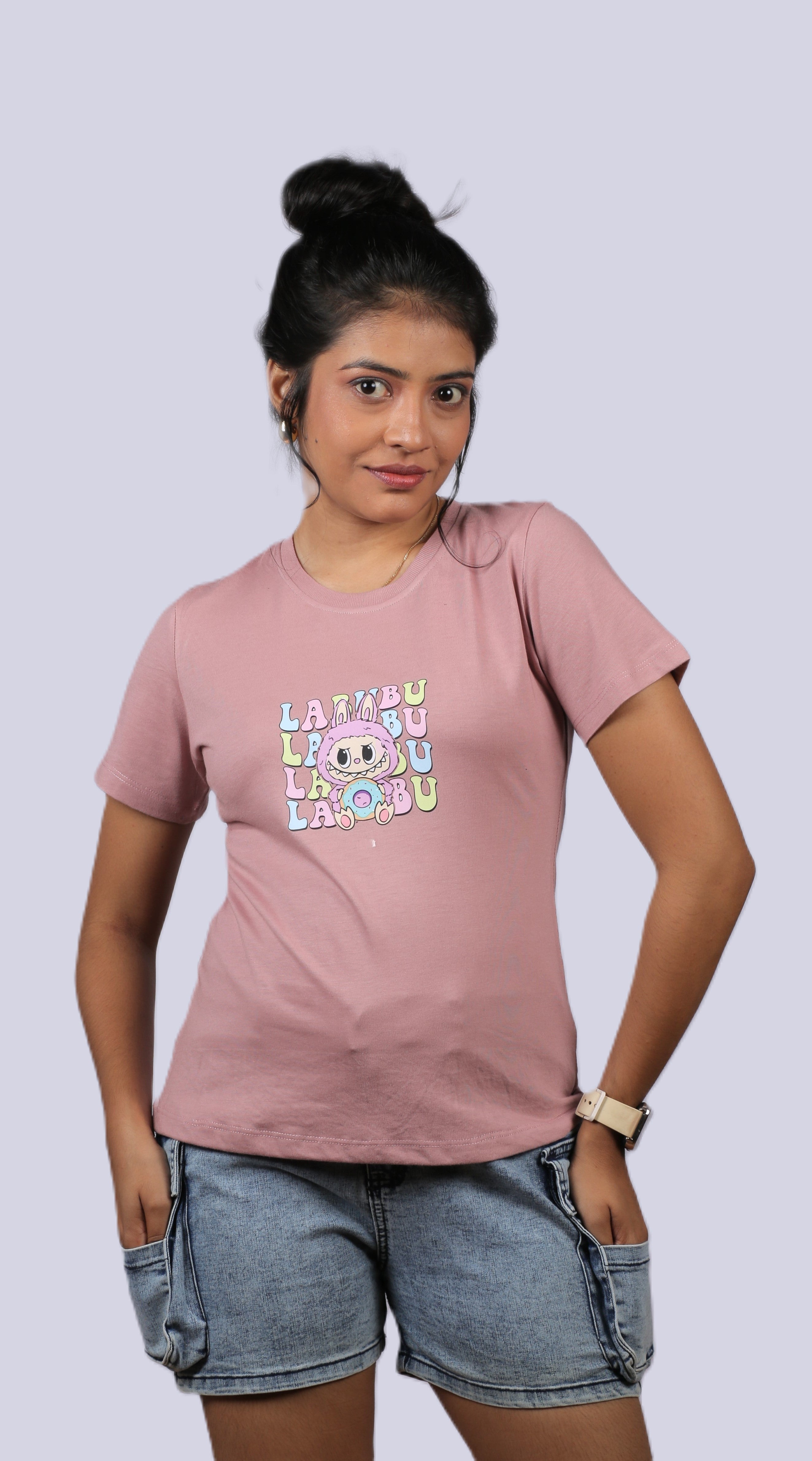 Lambu Bunny Graphic Ladies Tee