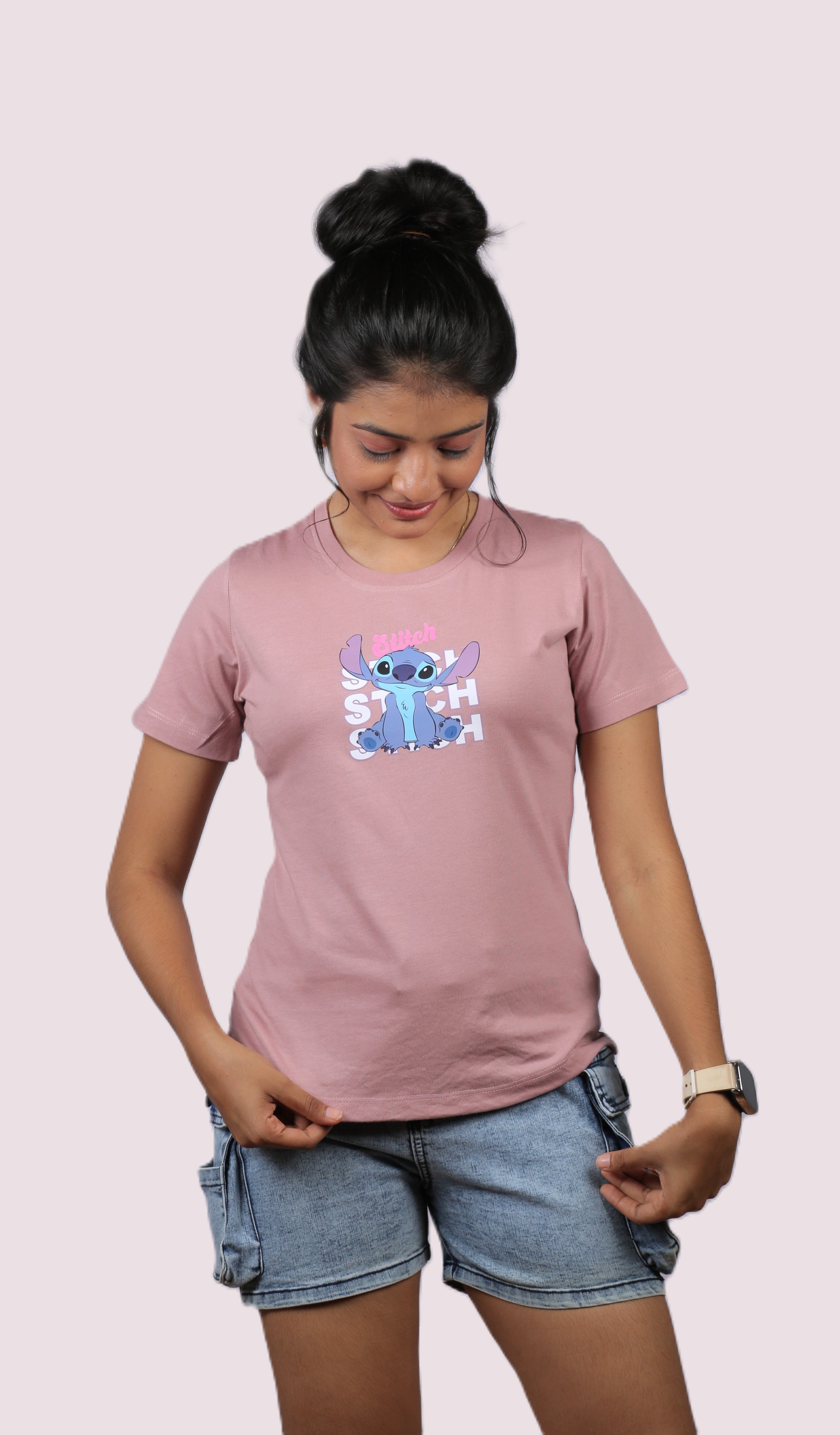 Stitch Graphic Ladies Tee