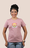 Sunrise Bloom Graphic Ladies Tee