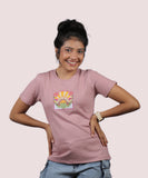 Sunrise Bloom Graphic Ladies Tee