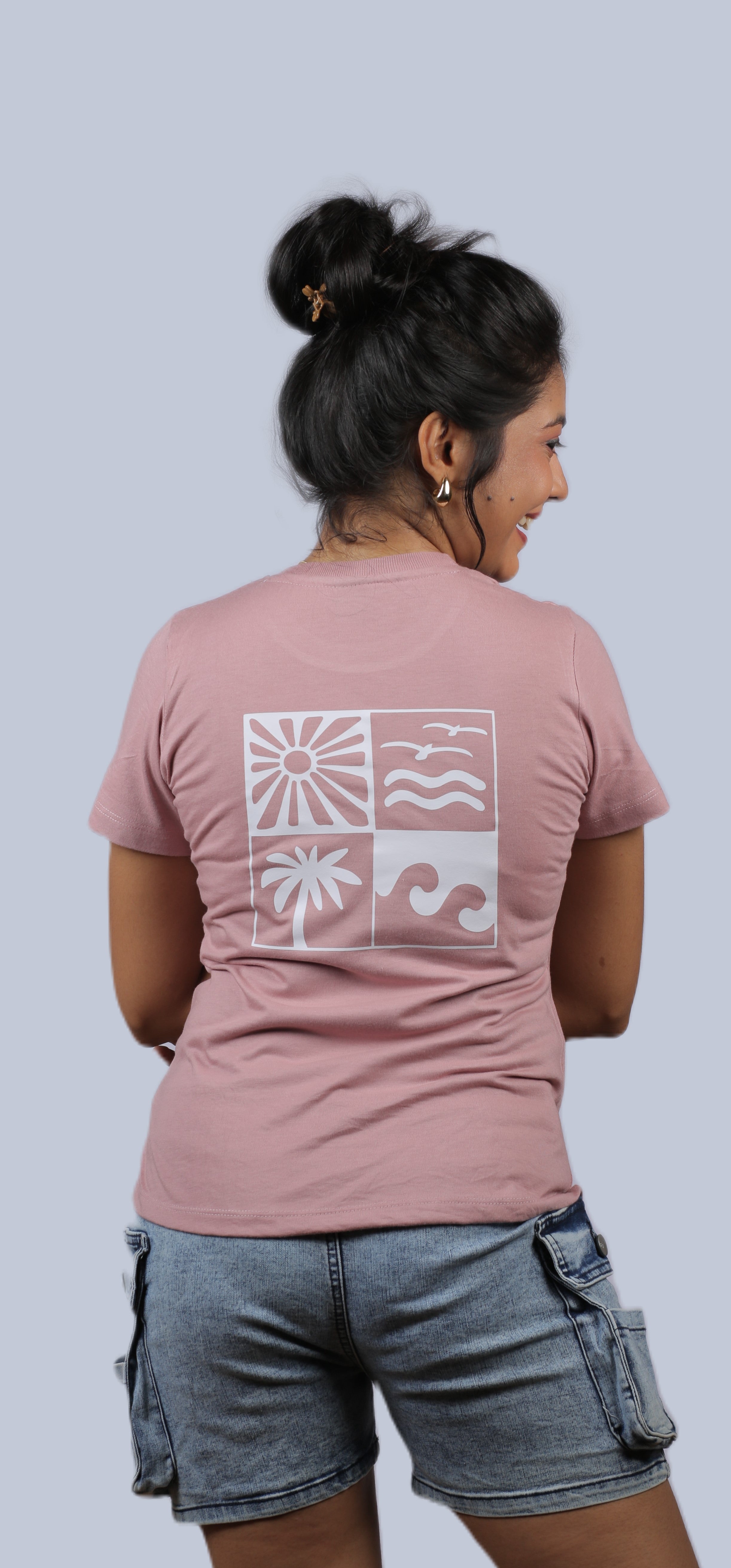 Island Vibes Graphic Ladies Tee SMLR00005000