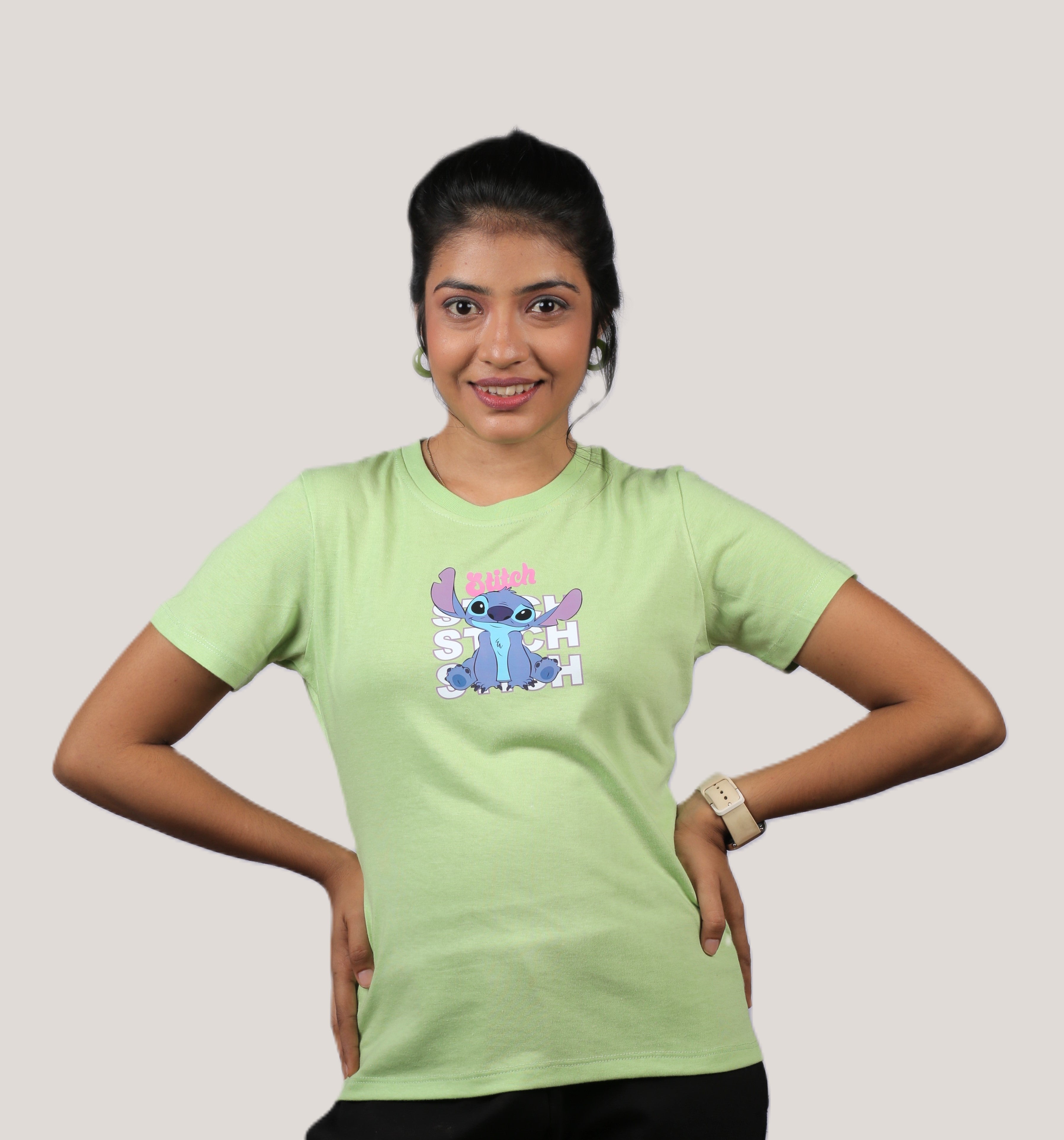 Stitch Graphic Ladies Tee