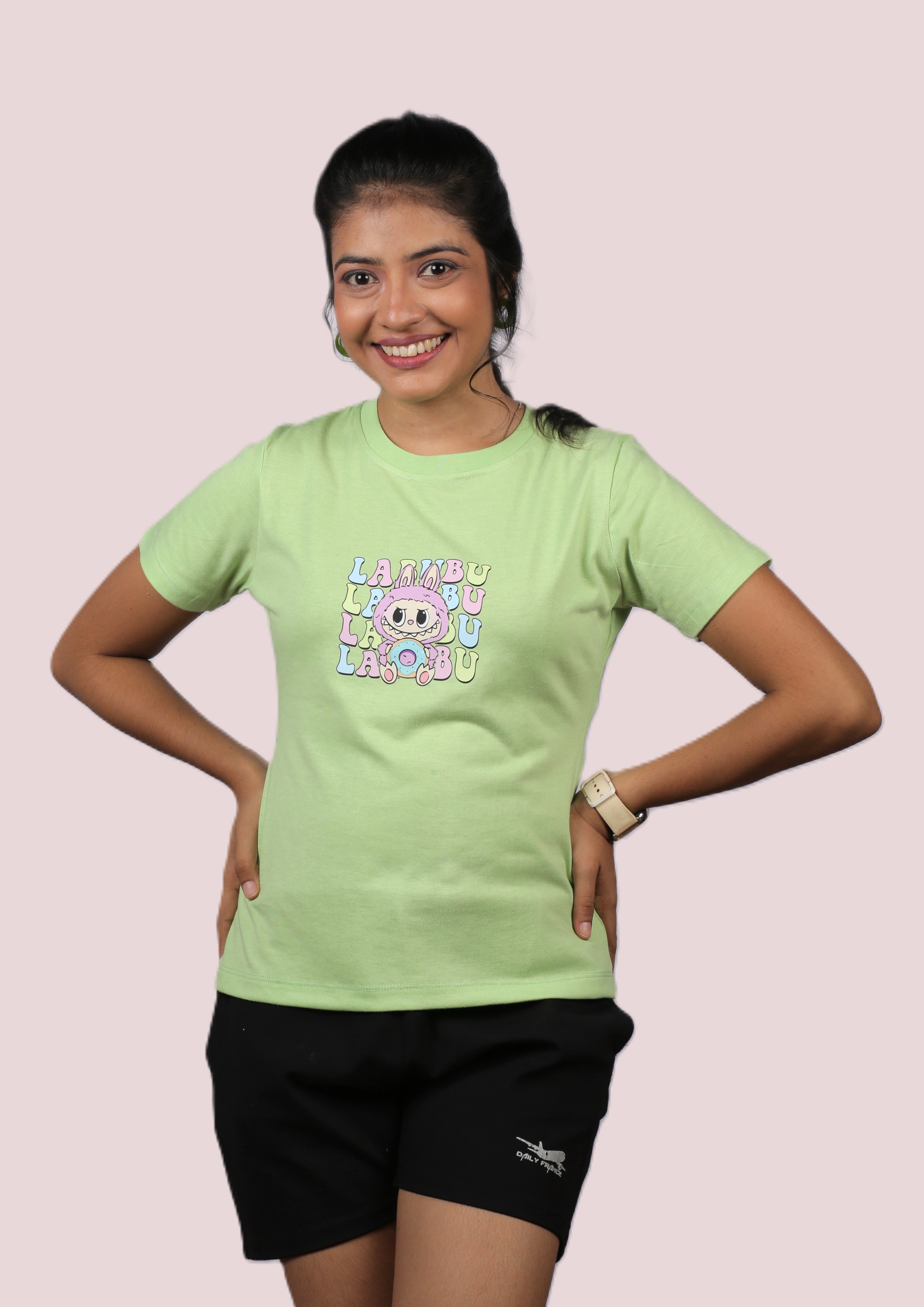 Lambu Bunny Graphic Ladies Tee