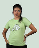 Positive Vibes Graphic Ladies Tee