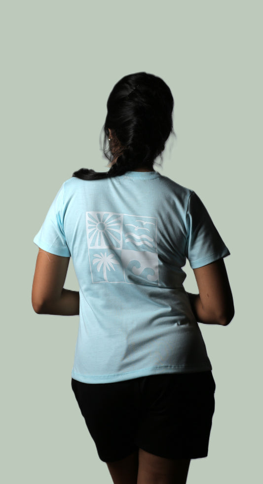 Island Vibes Graphic Ladies Tee SMLR00005000