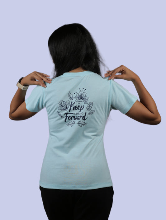 Keep Moving Forward Graphic Ladies Tee SMLR00006000