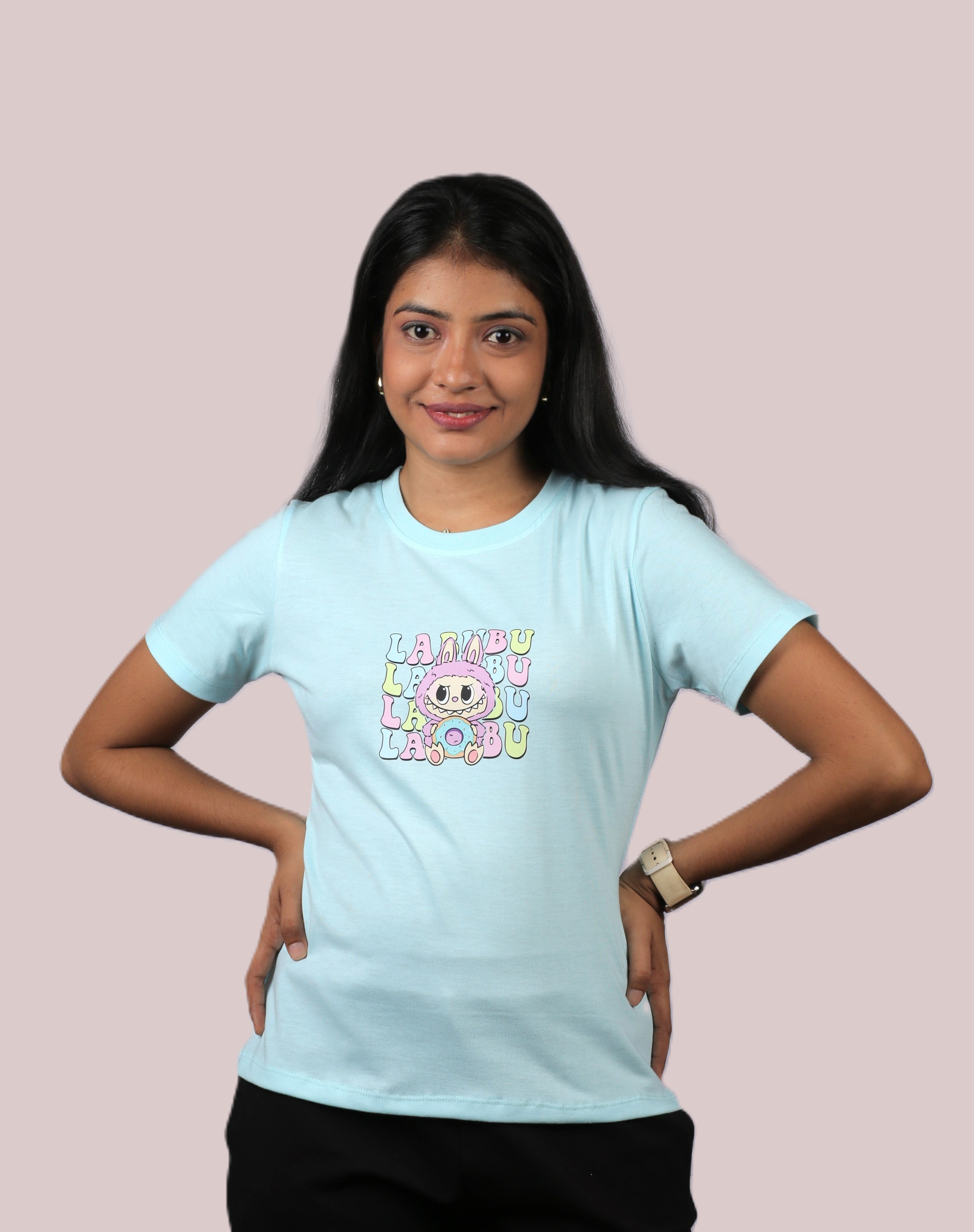 Lambu Bunny Graphic Ladies Tee