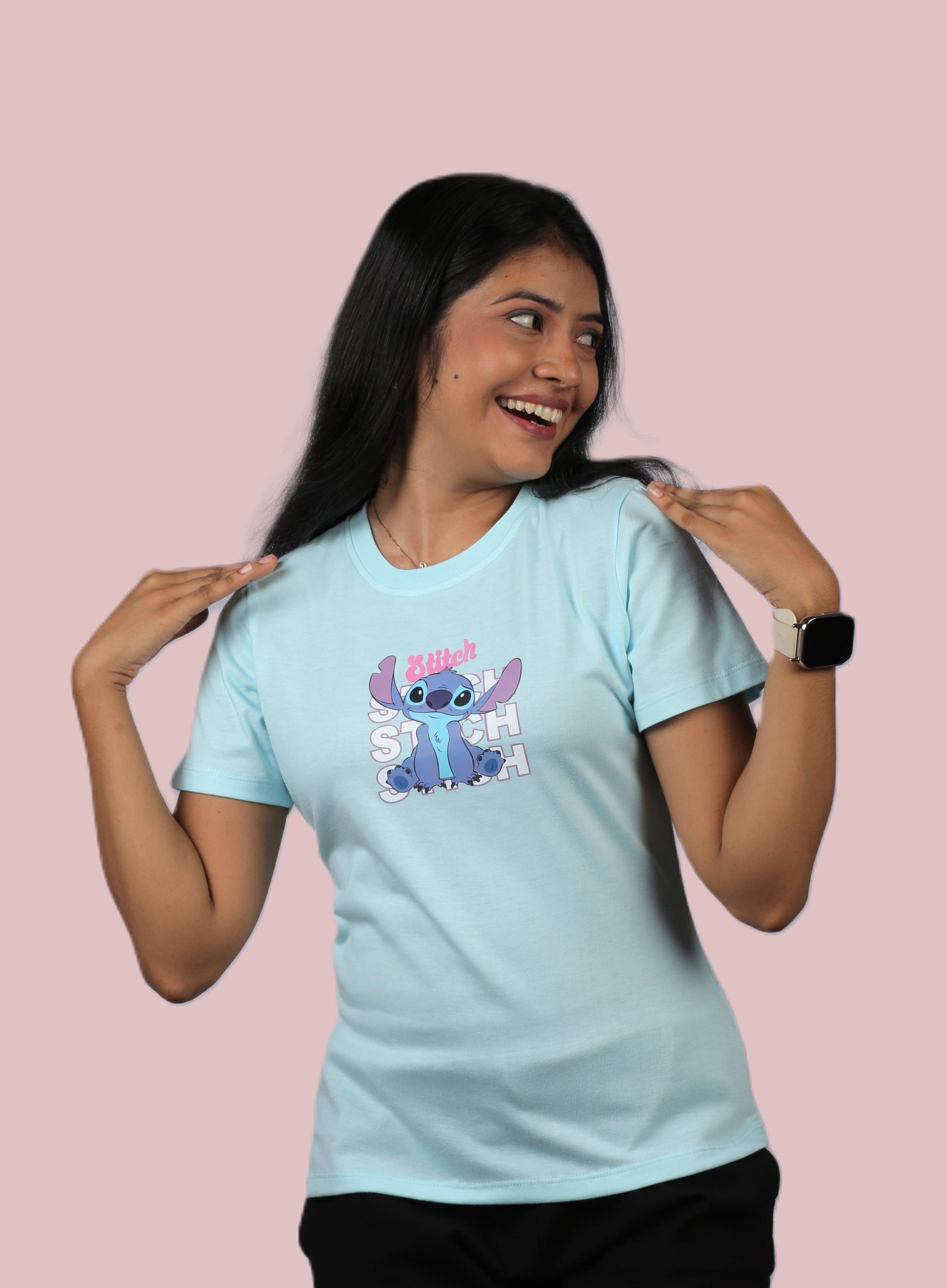 Stitch Graphic Ladies Tee