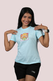Sunrise Bloom Graphic Ladies Tee