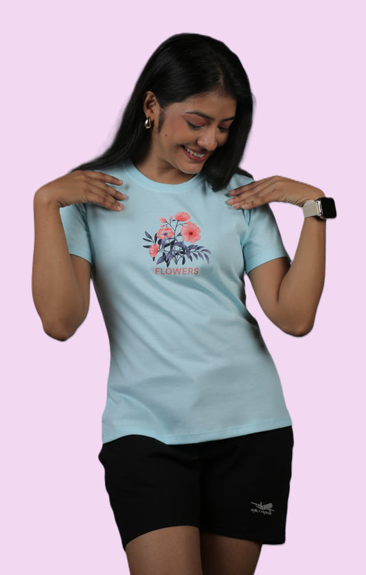 Blossom Graphic Ladies Tee