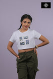 Stamps Graphic design Crop Top